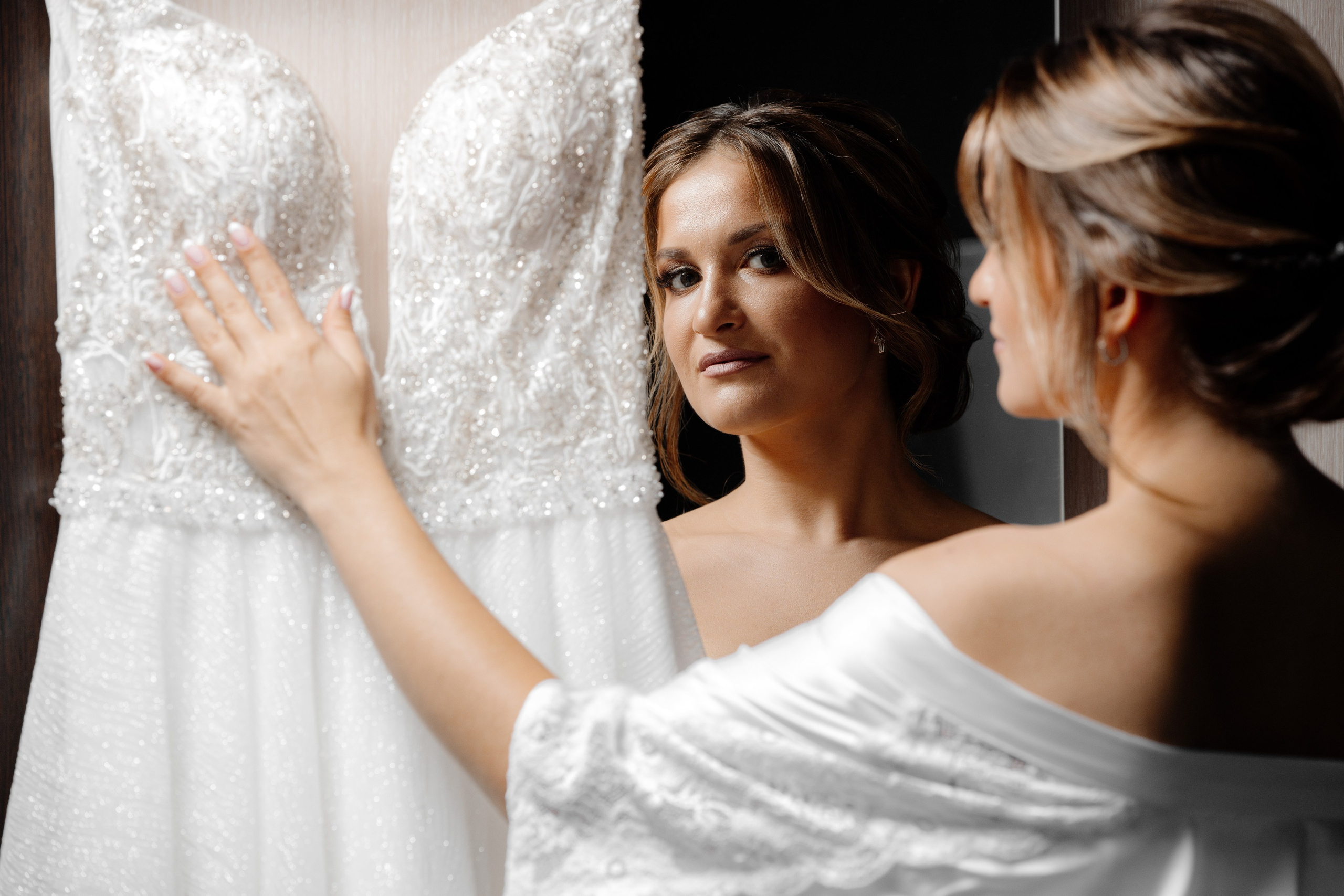 Сборы невесты. Свадебная съёмка в Москве