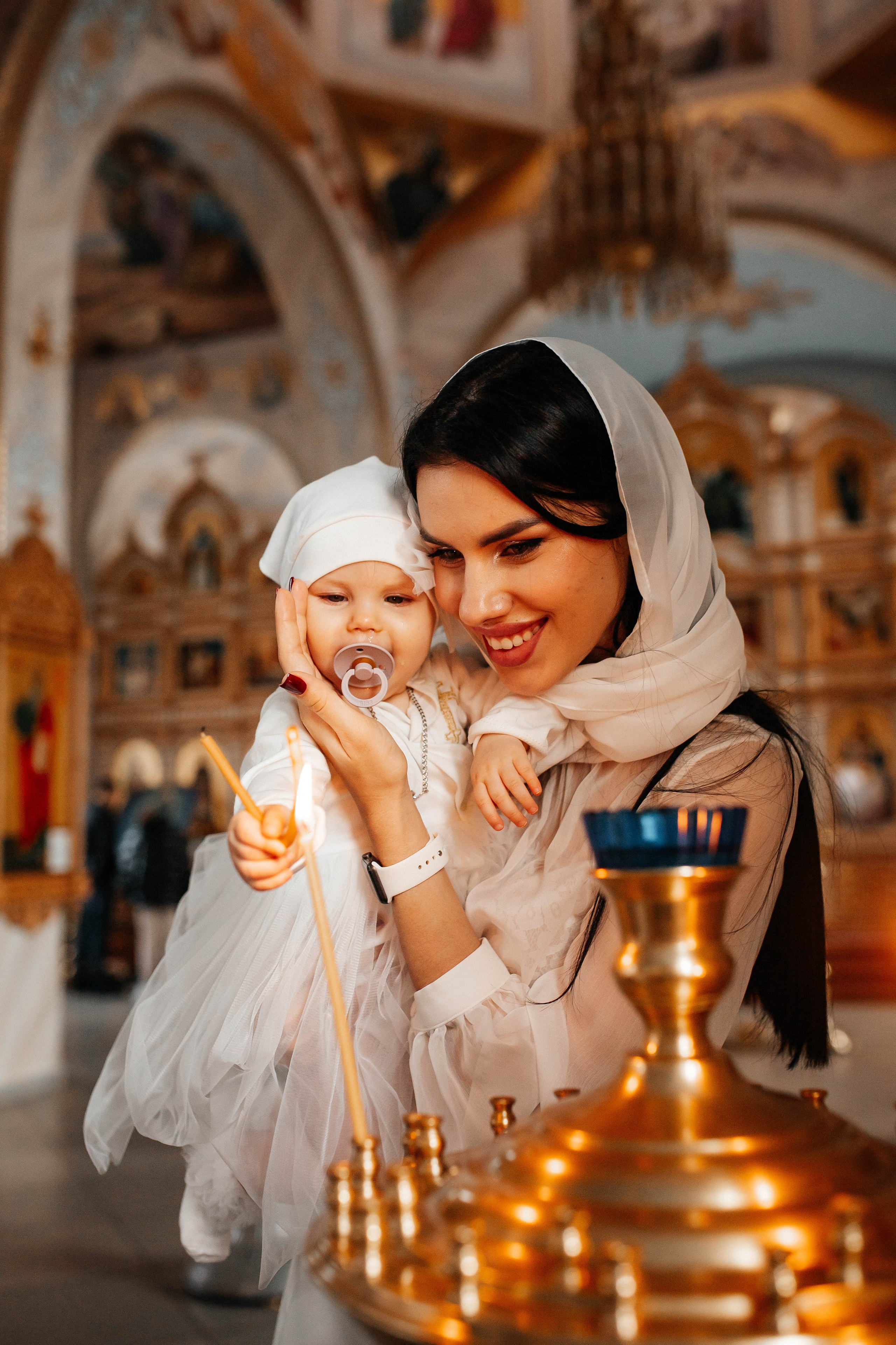 Крещение Каролины. Фотограф Сальск Катерина