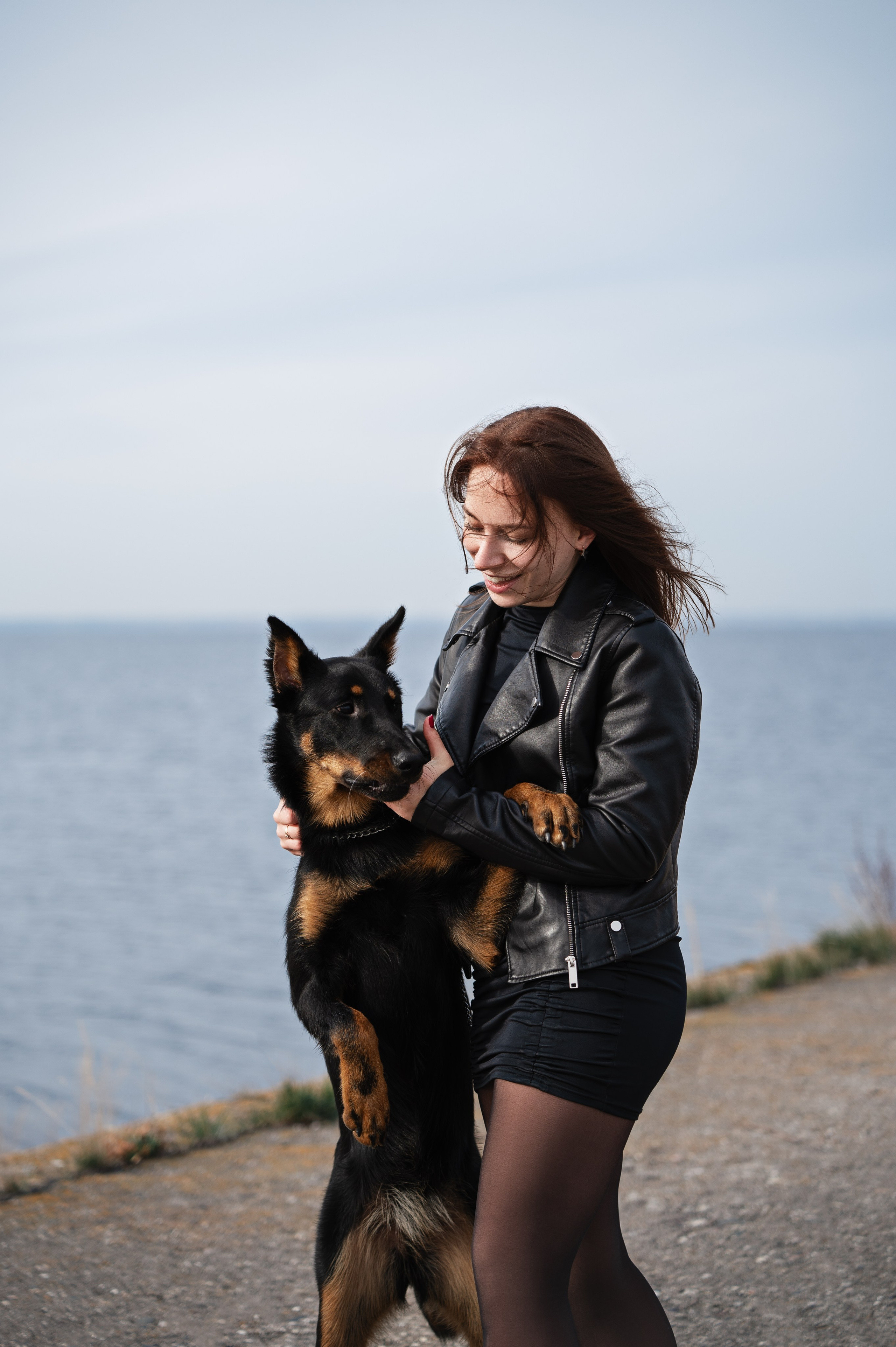 Юля и Альба (уличная). Фотограф Нижний Новгород Арина Козлова