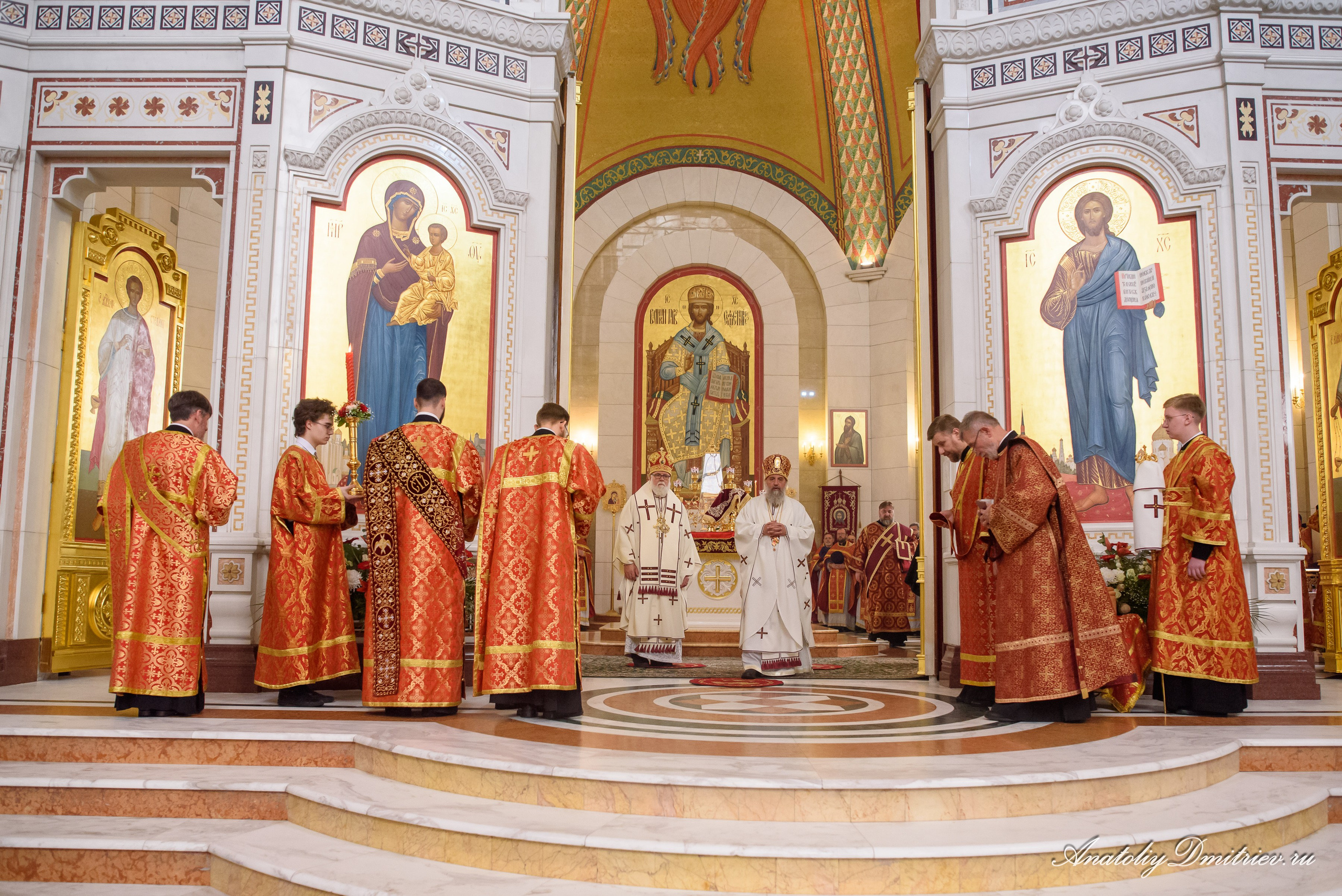 Служба на 40-летие Калининградской епархии. Фотограф  Крещения и Венчания Калининград