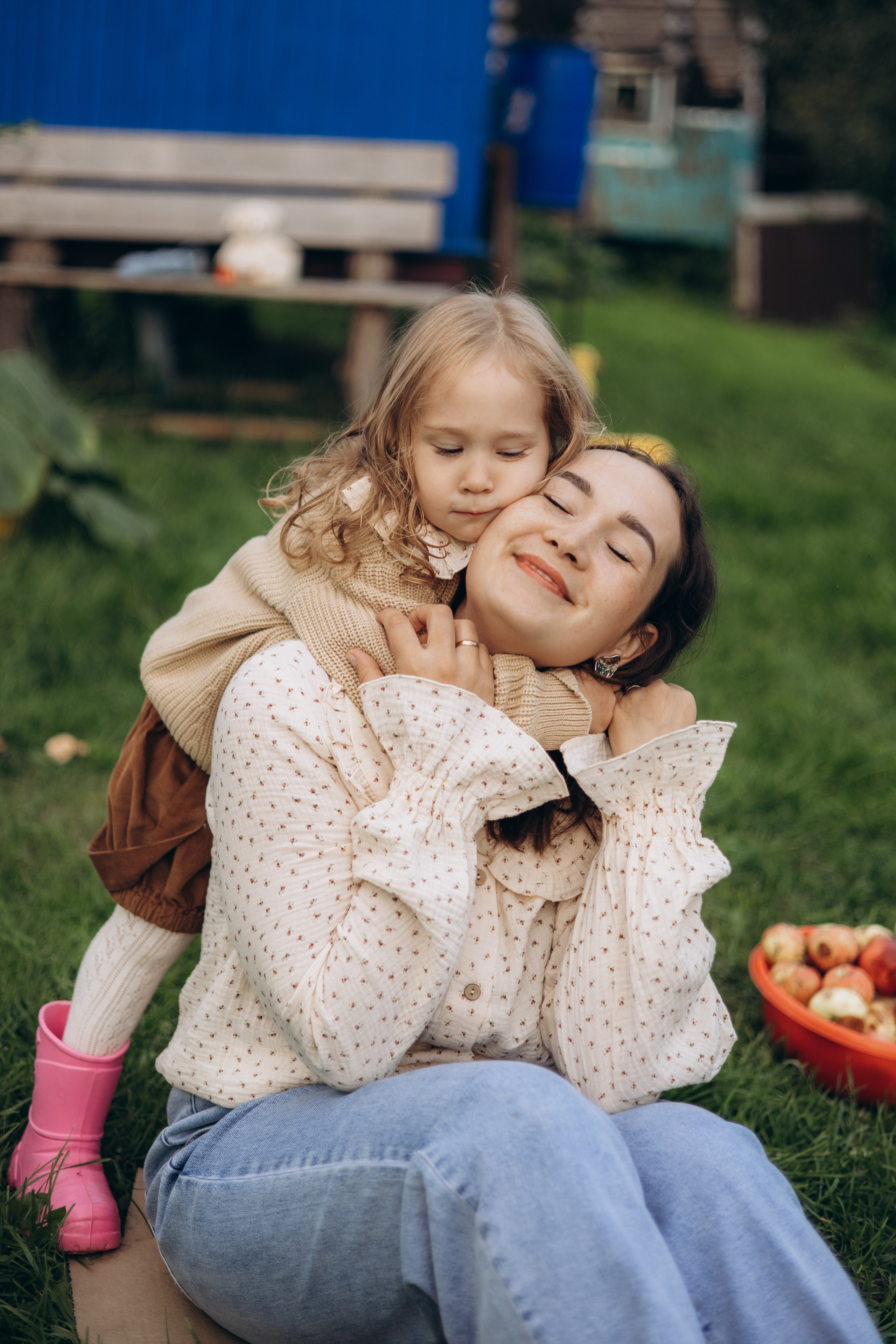 Мамочка и дочка (24.08.2025) г. Жуков (Калужская обл.). Надежда Стар семейный и церковный фотограф в Жукове и Калужской области