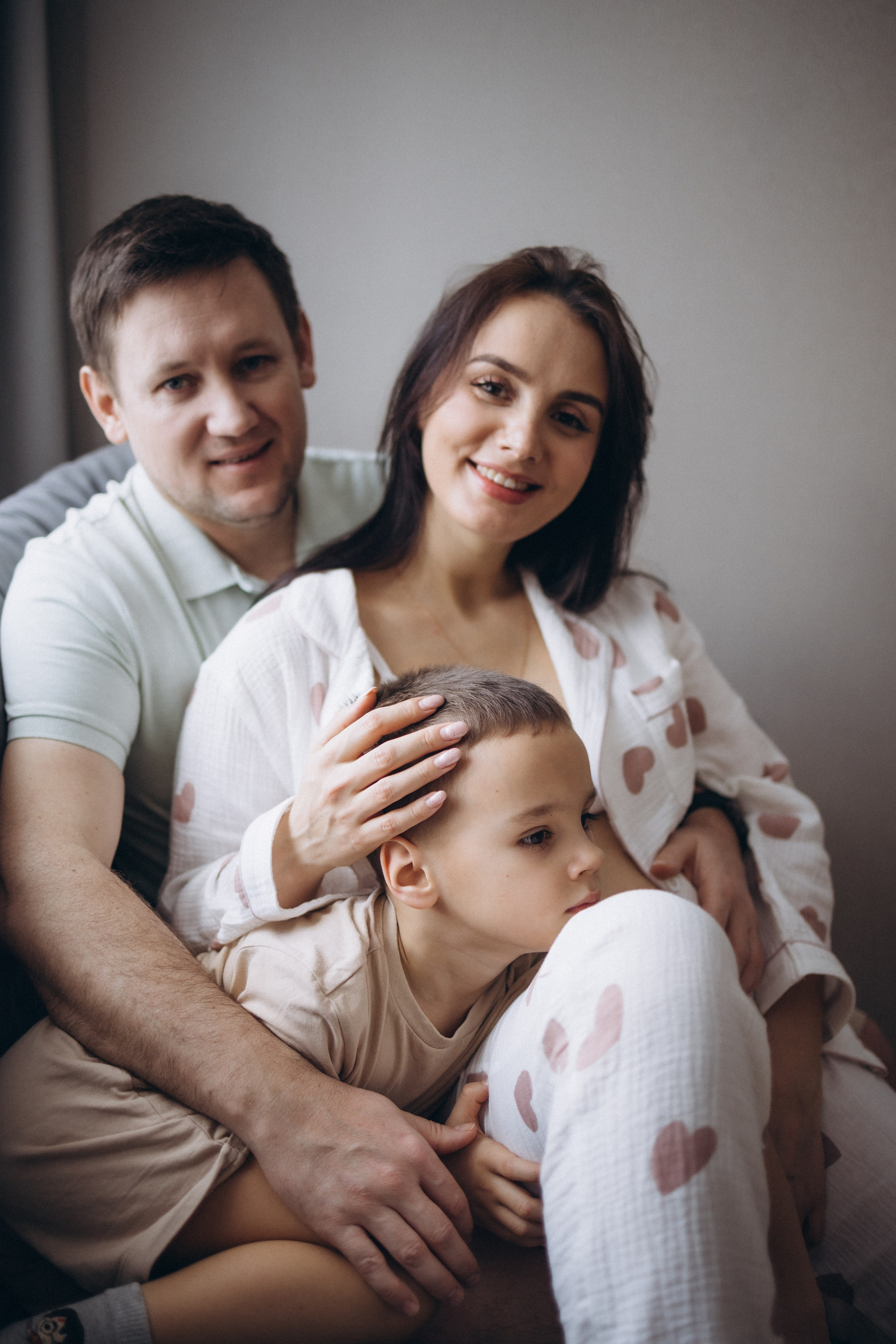 Домашняя семейная фотосессия (15.02.2025) г. Обнинск (Калужская обл.). Надежда Стар семейный и церковный фотограф в Жукове и Калужской области