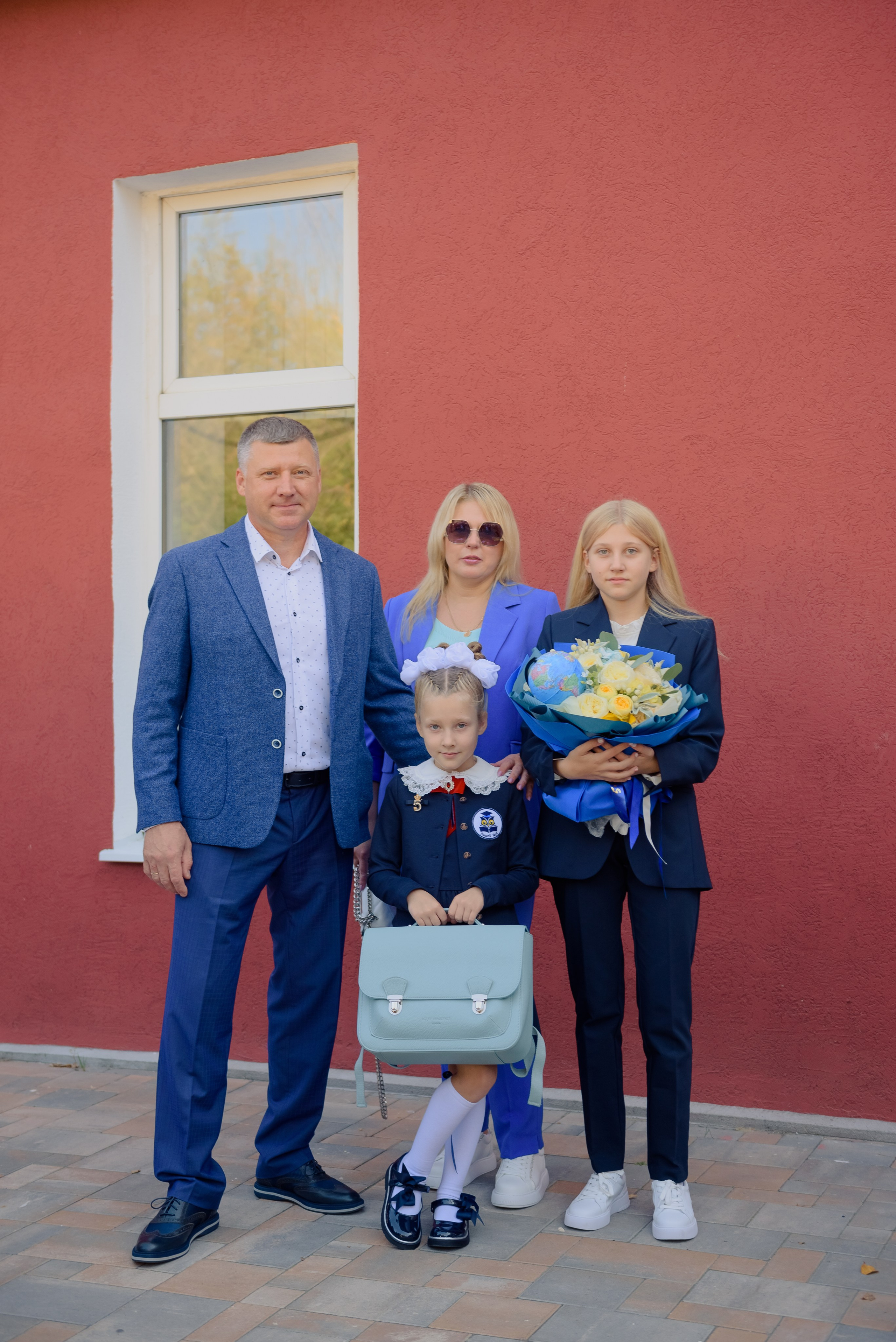 1 сентября 1 класс. Семейный фотограф в Рязани Мария Ермакова
