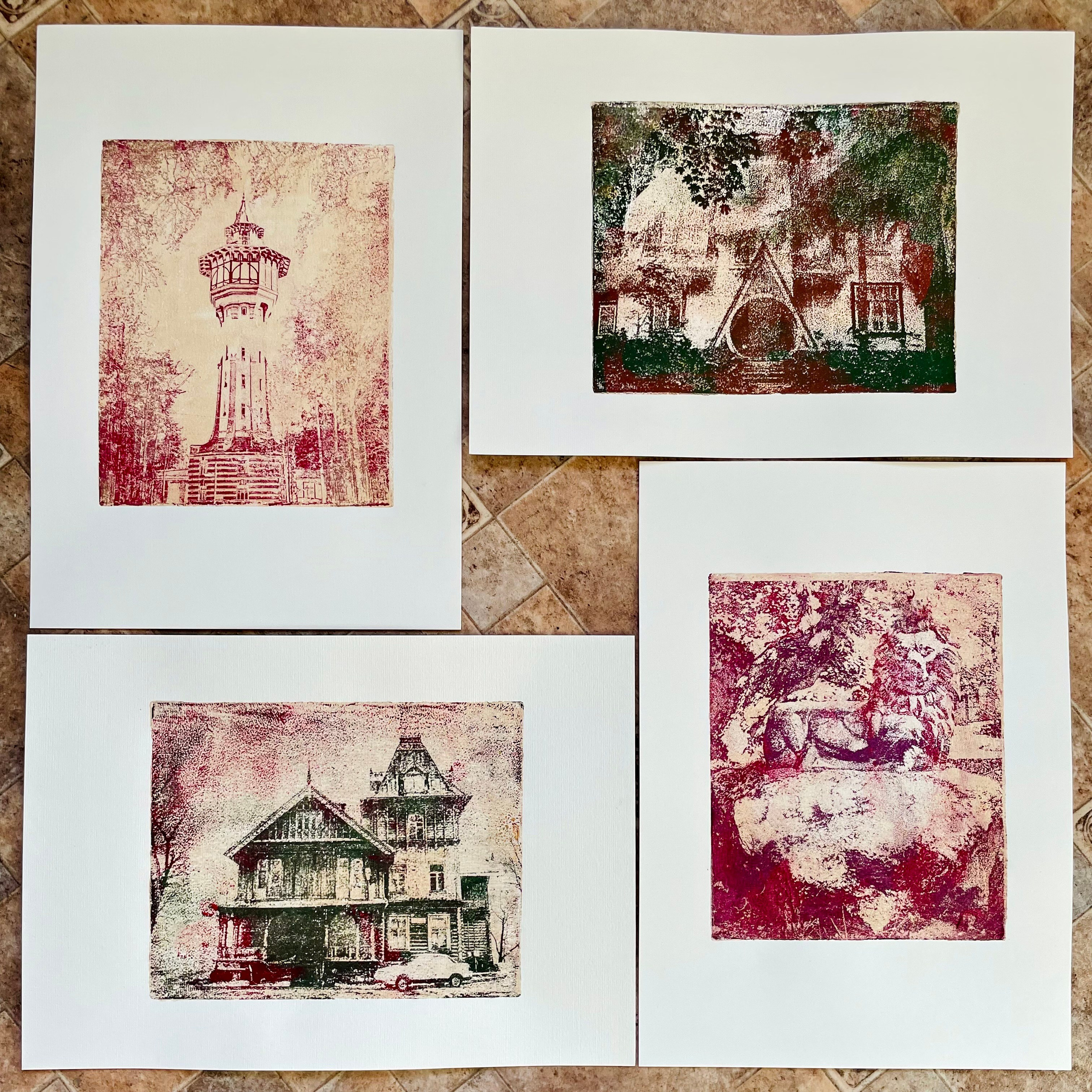 Монотипии. Photographer Natalia Baranova