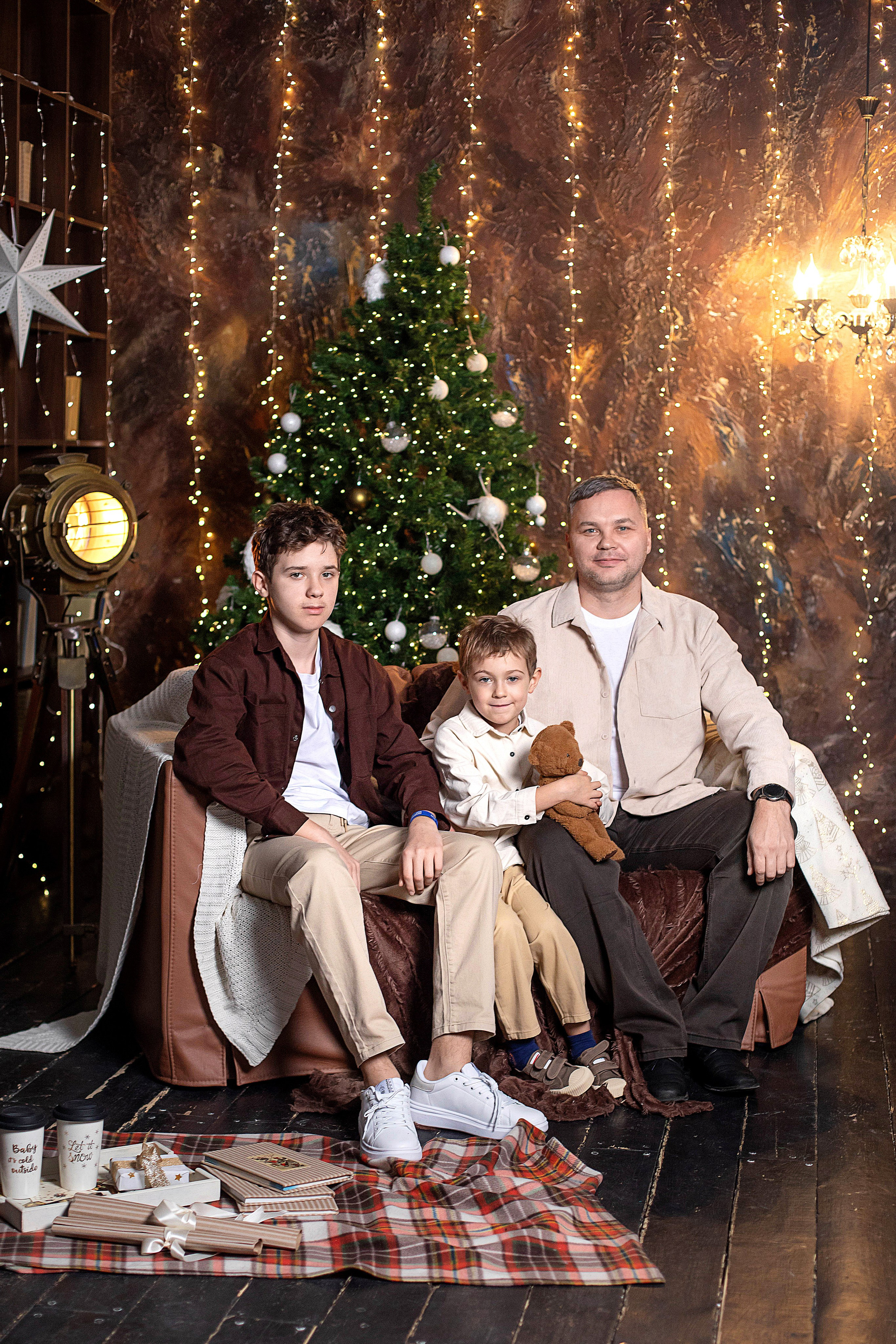 Новогодние съёмки. Фотограф Ирина Зверева