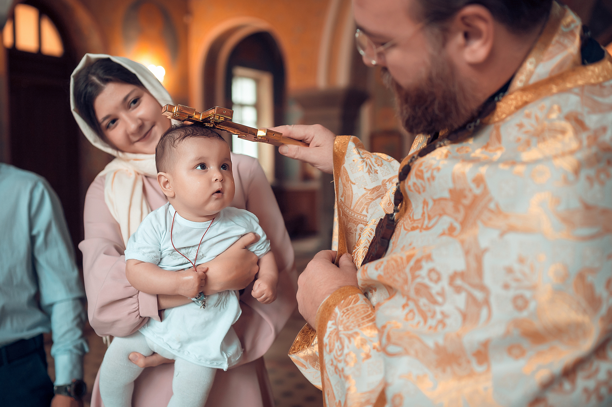 Крещение Миры Храм Иоанна Предтечи. Фотограф на Крещение и Венчание в Красноярске Рамазанова Юлия