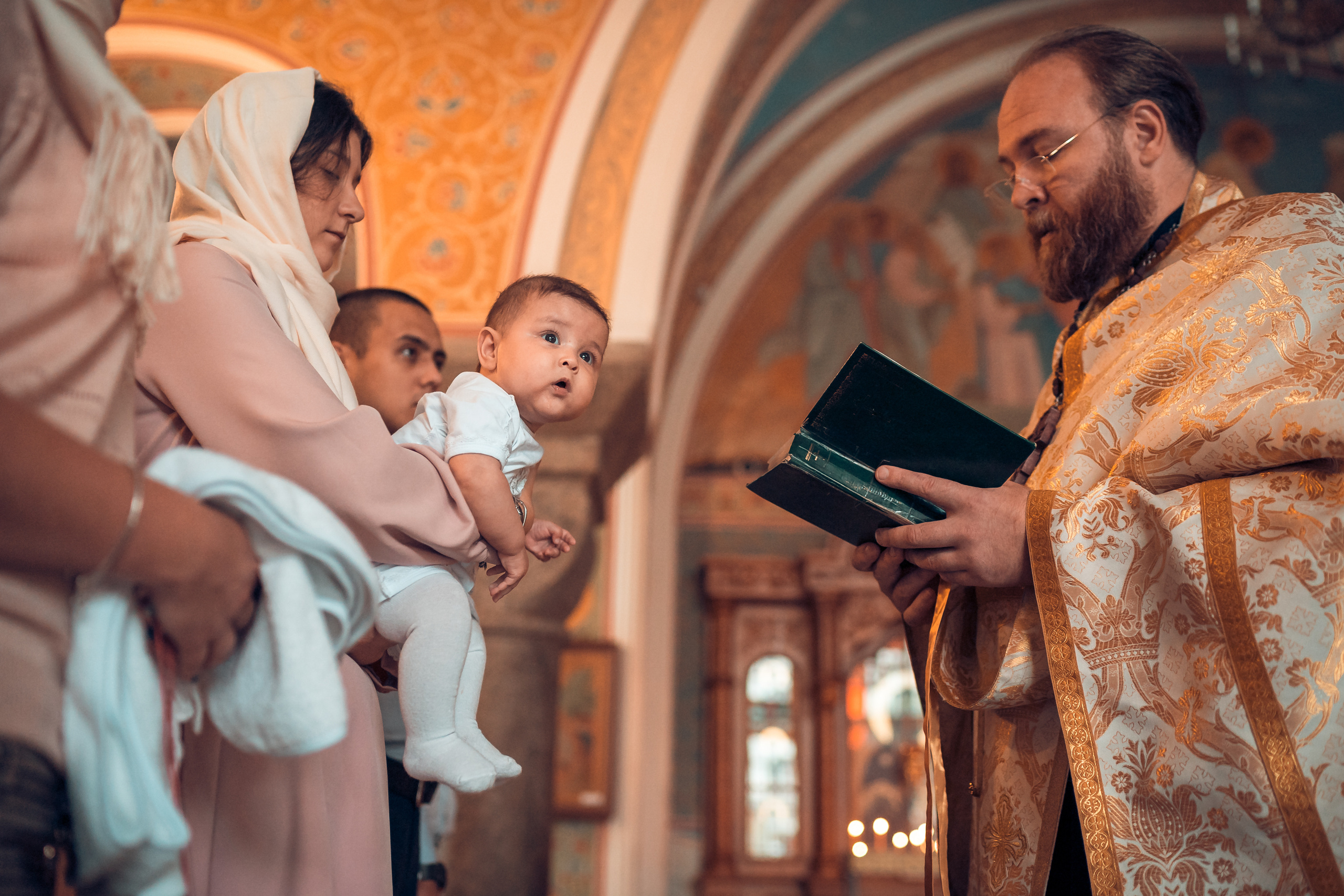 Крещение Миры Храм Иоанна Предтечи. Фотограф на Крещение и Венчание в Красноярске Рамазанова Юлия