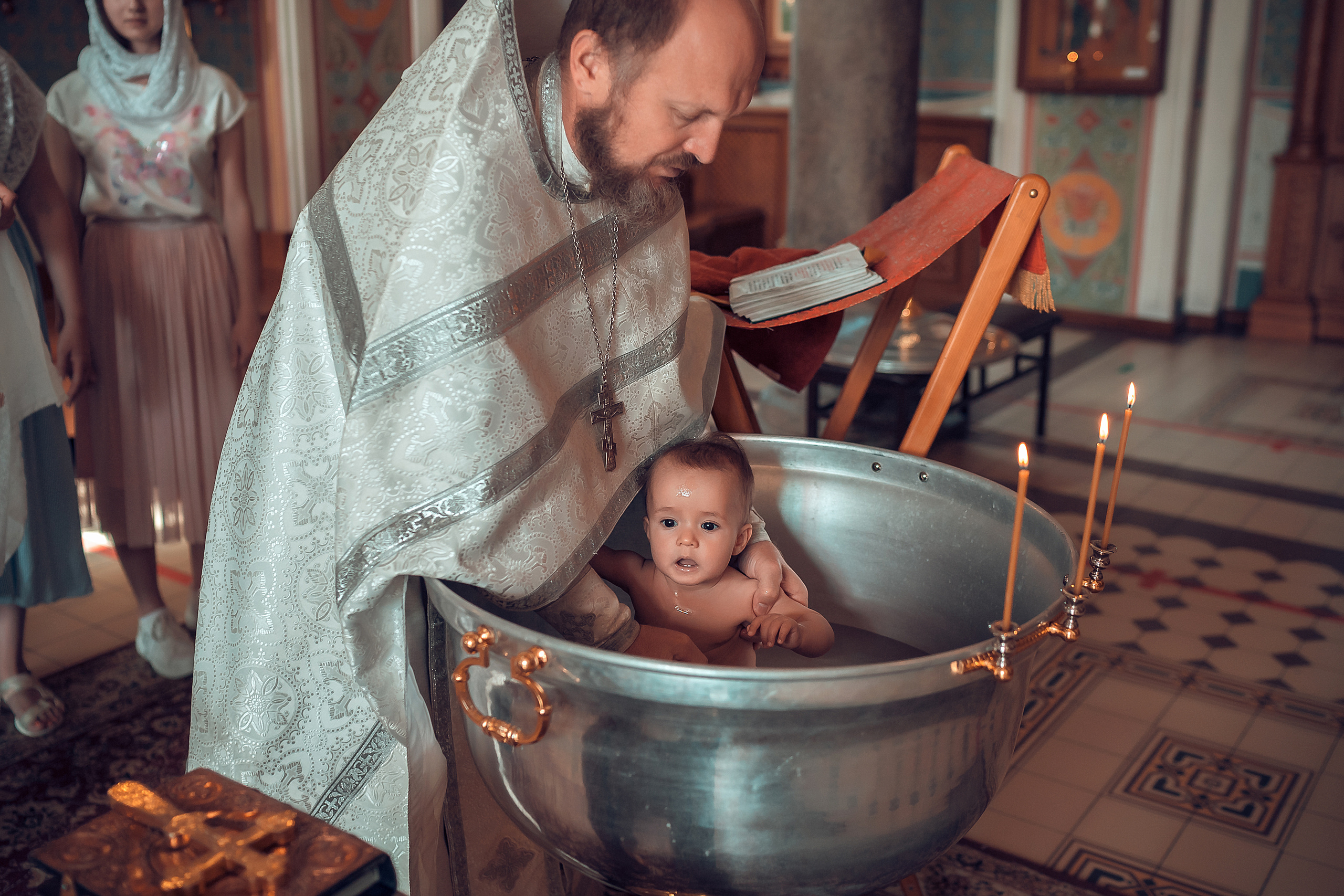 Крещение Арины Храм Иоанна Предтечи. Фотограф на Крещение и Венчание в Красноярске Рамазанова Юлия