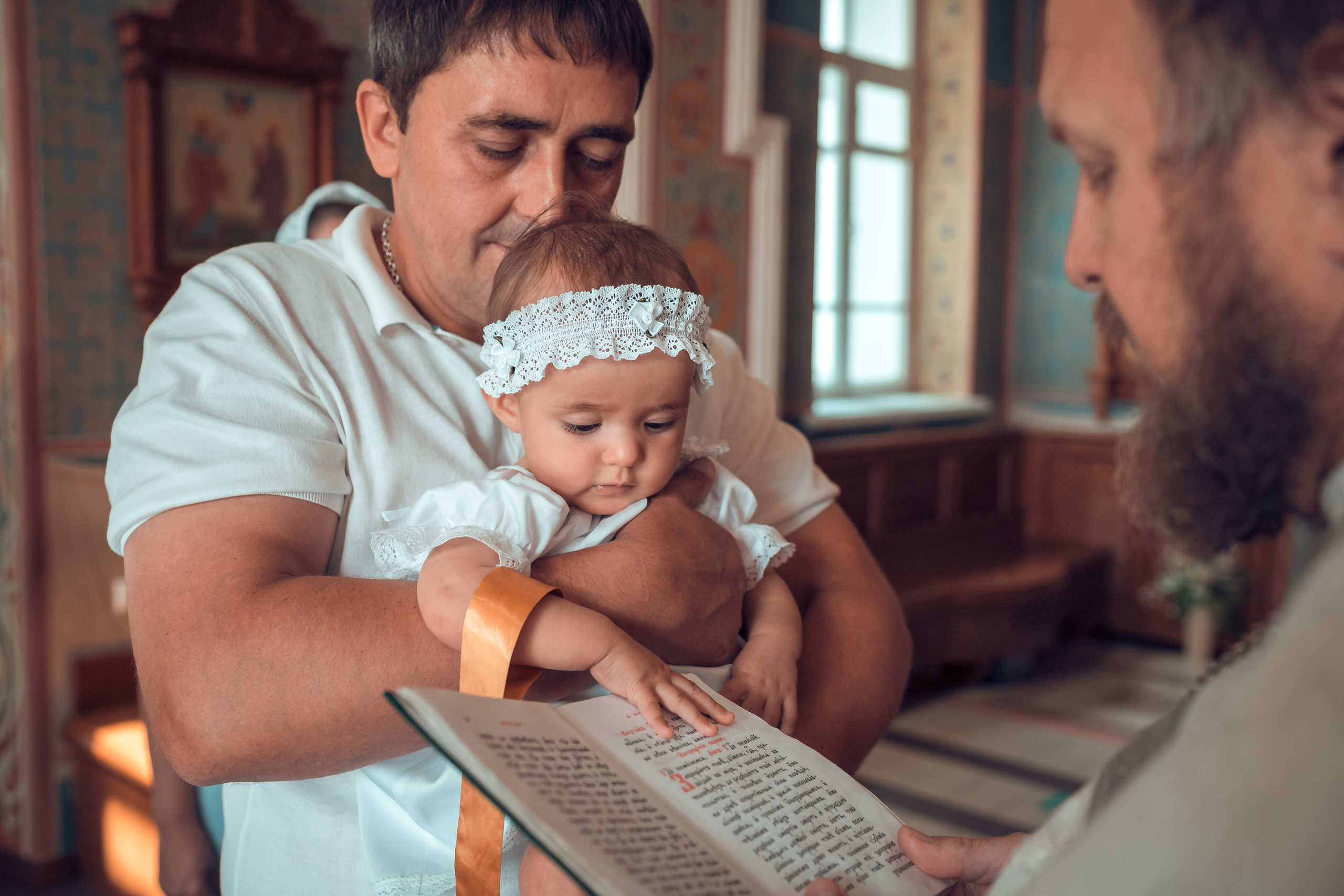 Крещение Арины Храм Иоанна Предтечи. Фотограф на Крещение и Венчание в Красноярске Рамазанова Юлия