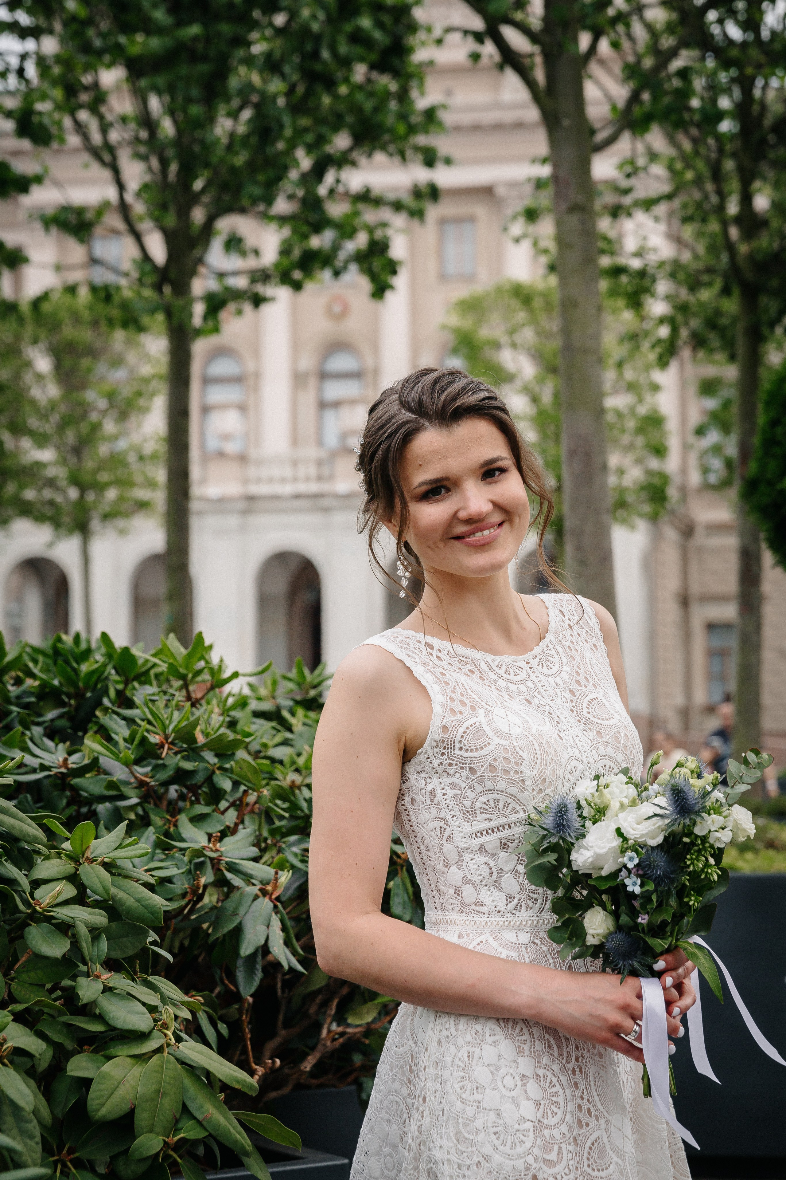 ДВОРЕЦ № 1 | Июль, Исаакиевская площадь. Свадебный фотограф в Санкт-Петербурге Полина Корзухина