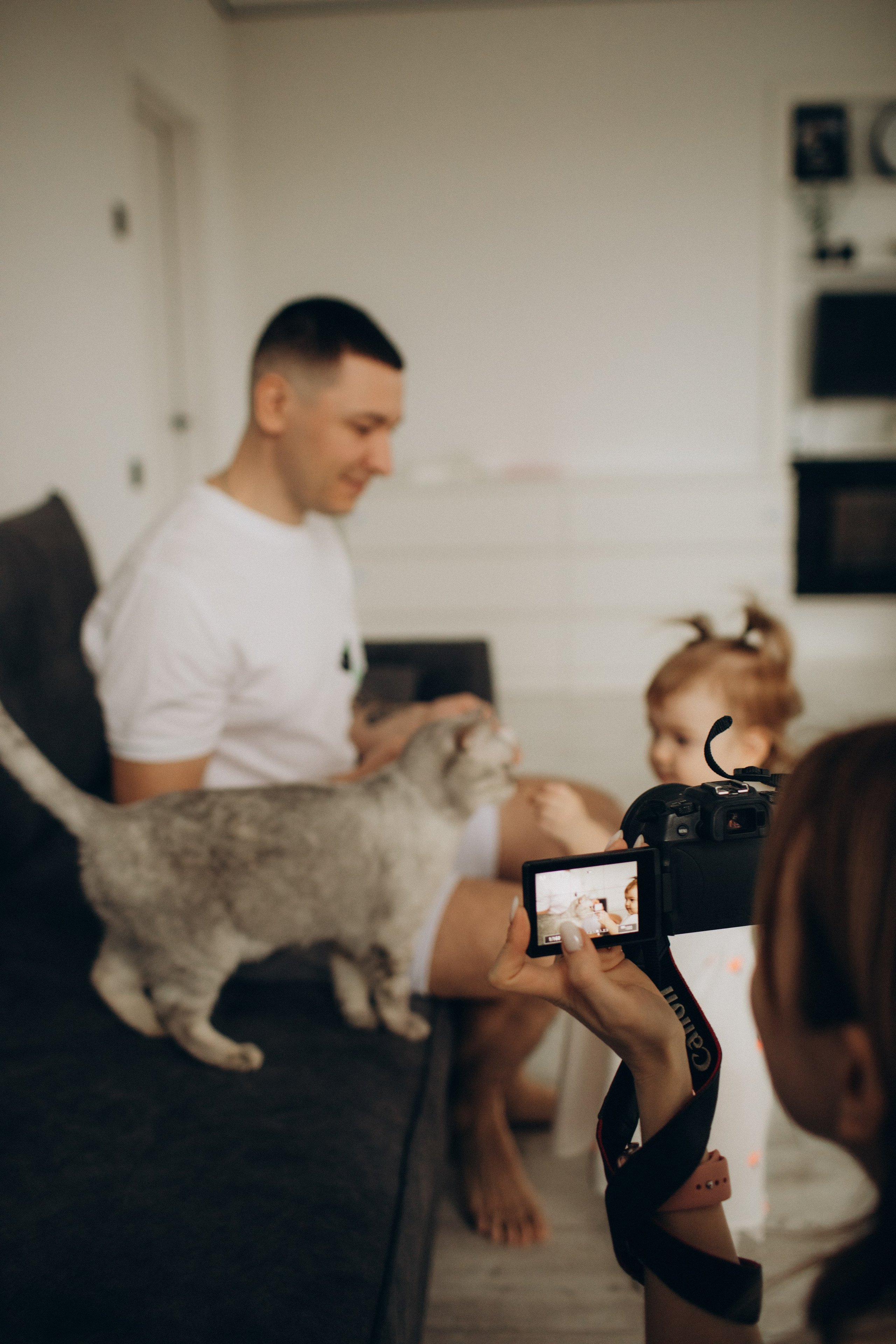 Семья Четверговых (мастер-класс по домашней съёмке). Семейный фотограф в Челябинске Ксения Зубкова