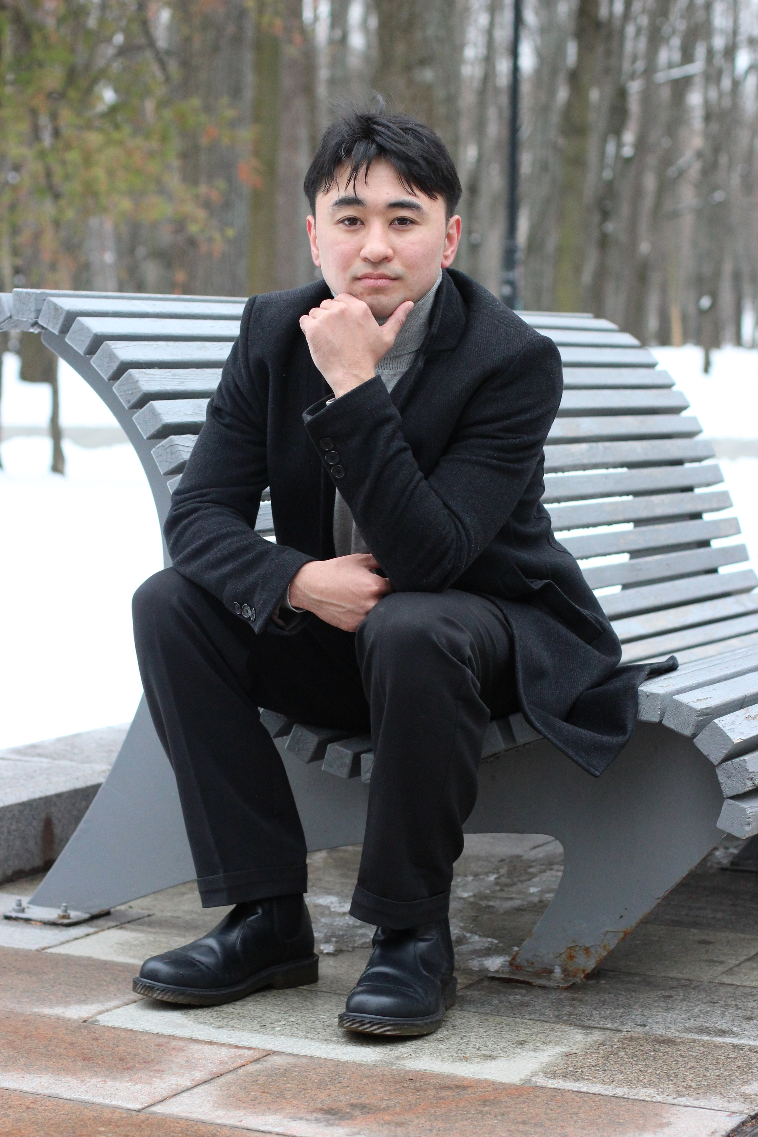 Ерлан, мужская фотосессия в районе Северного речного вокзала. Ваш личный фотограф в Москве Мила