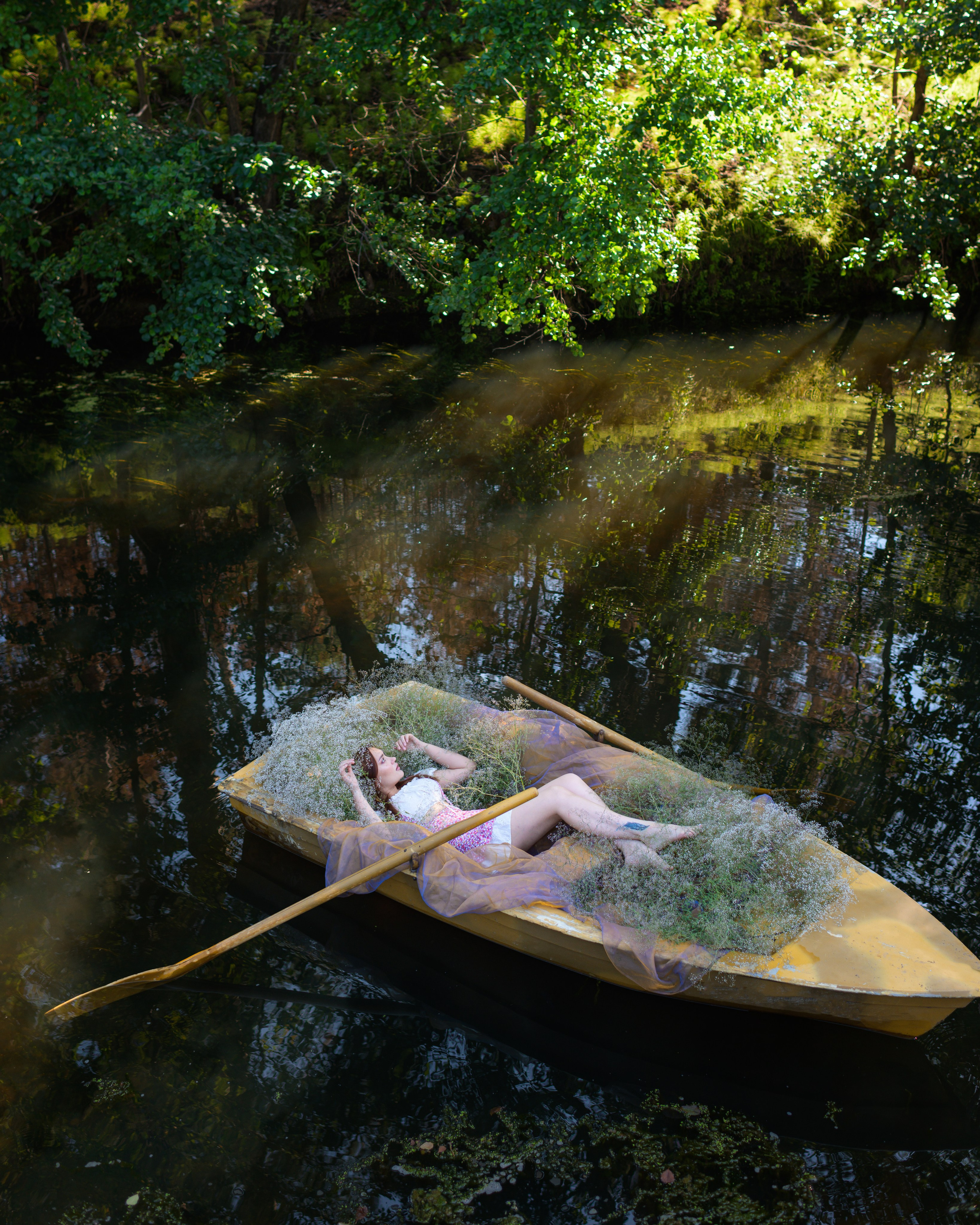 В лодке Наталии. Belichev45foto.ru