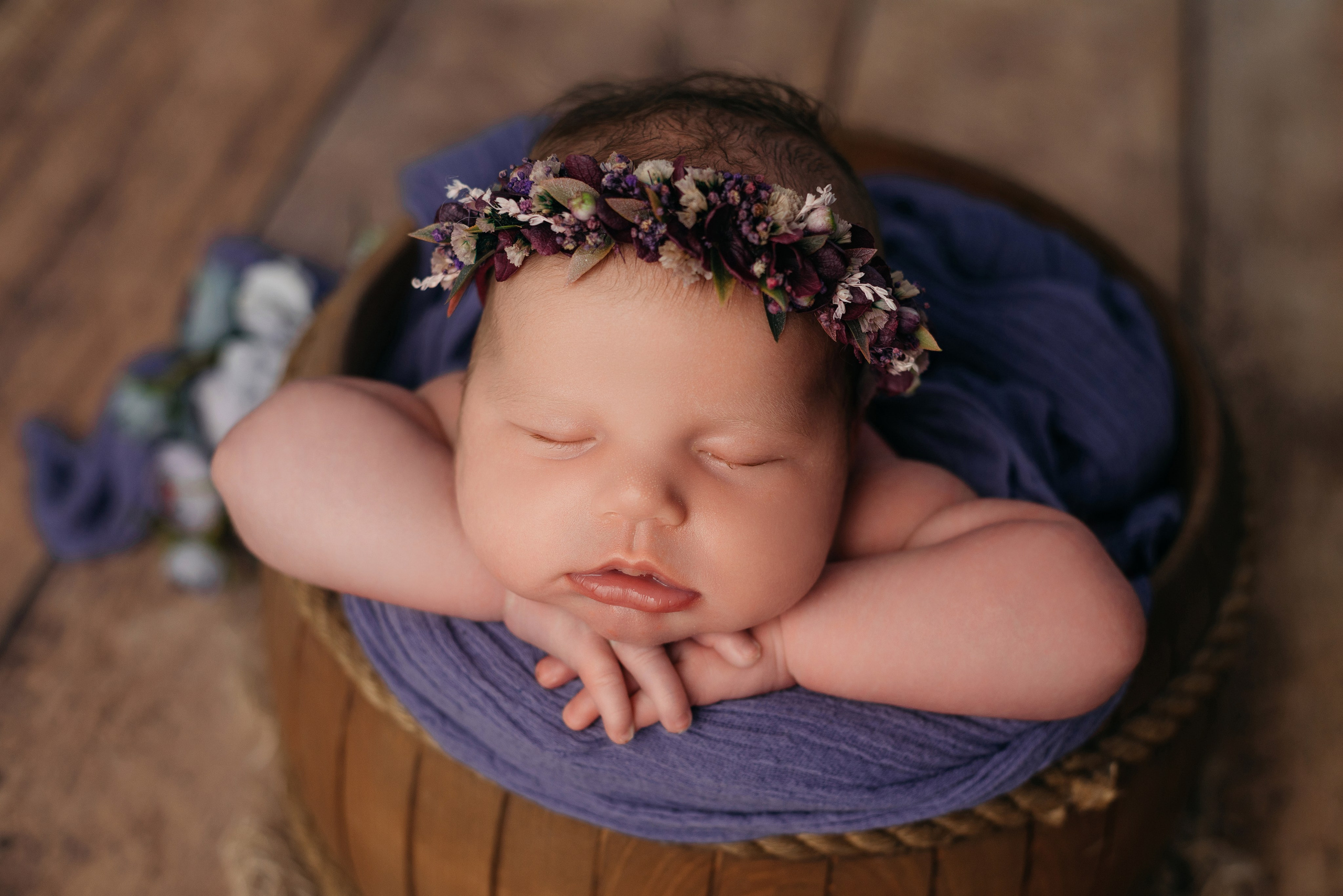 Оливия. Фотограф новорожденных Белгород