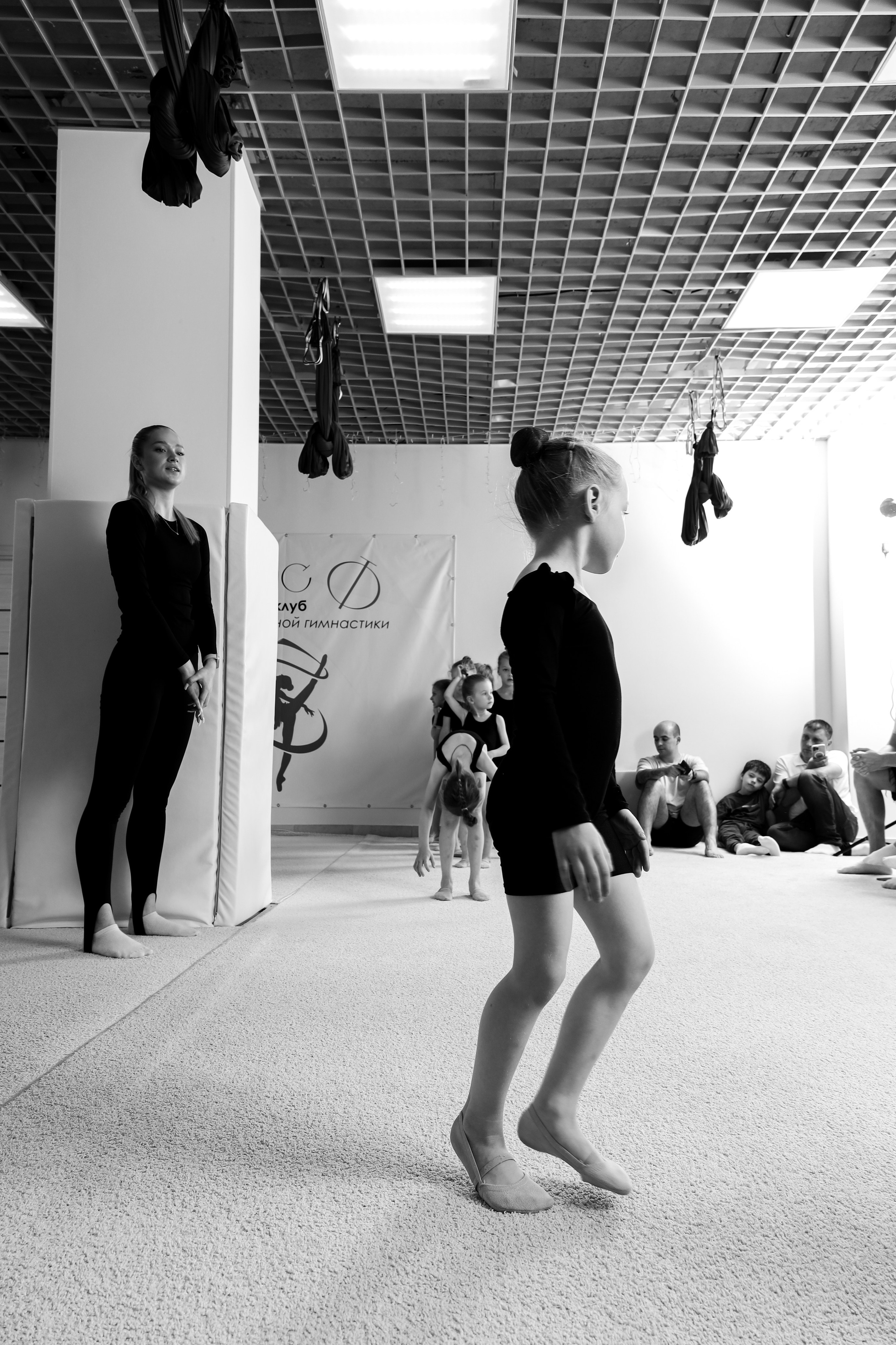 Открытый урок гимнастика. Фотограф Надршина Лилия