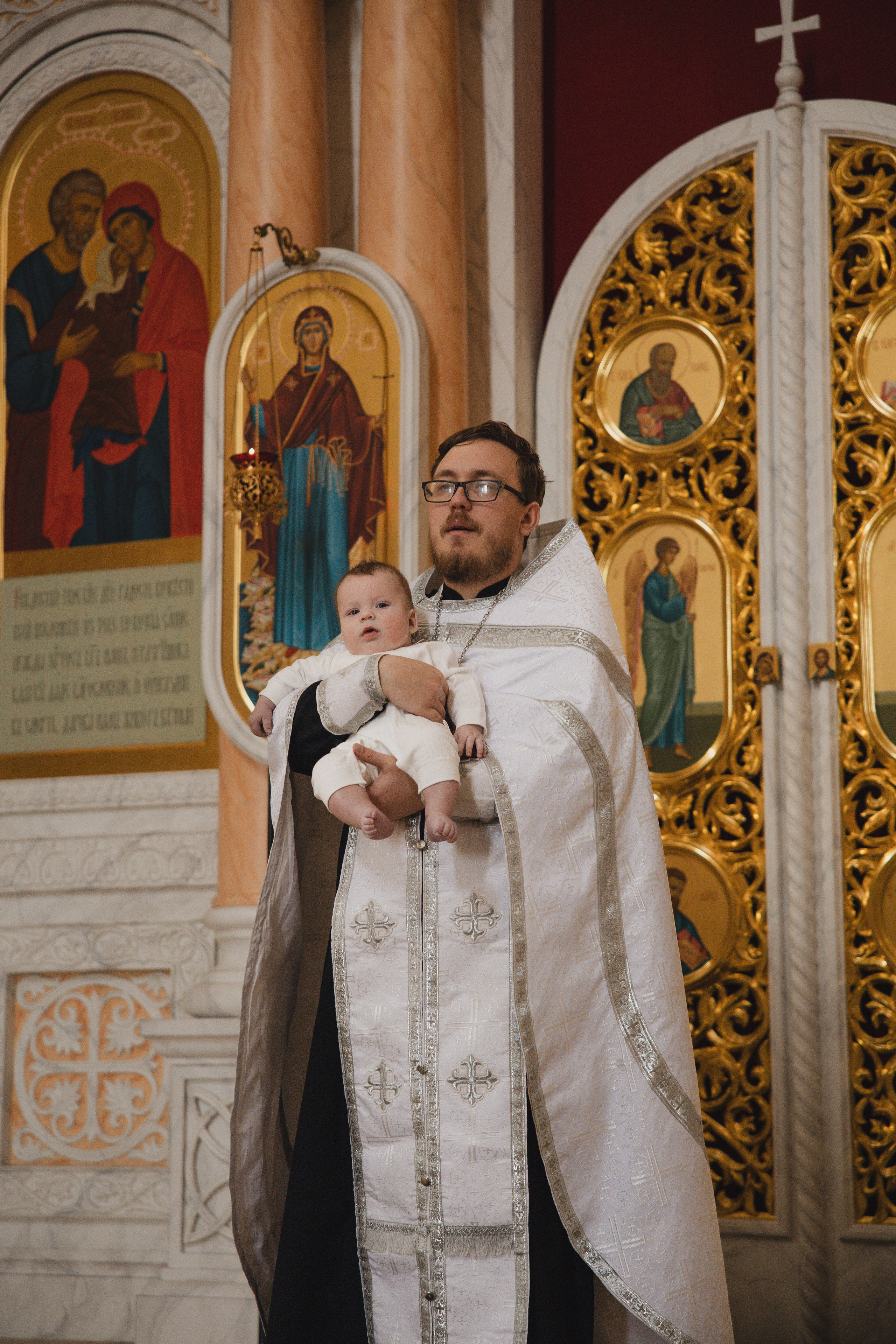 Крещение Кирюши. Фотограф Ломакина Анастасия