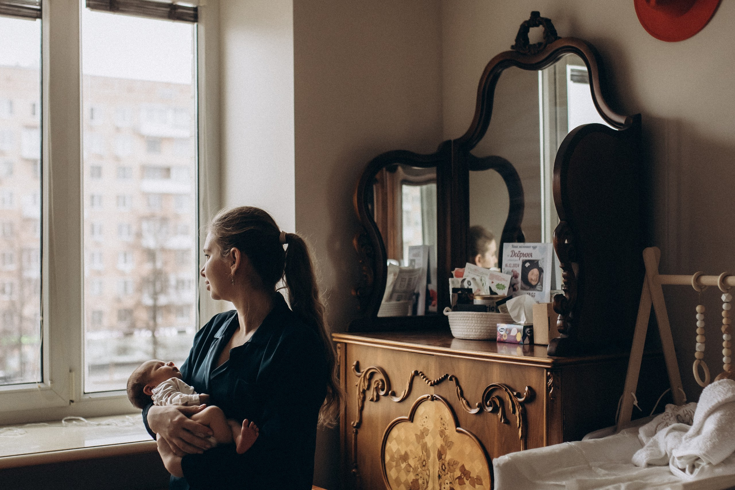 Первые дни жизни. Семейный LIFESTYLE фотограф в Москве