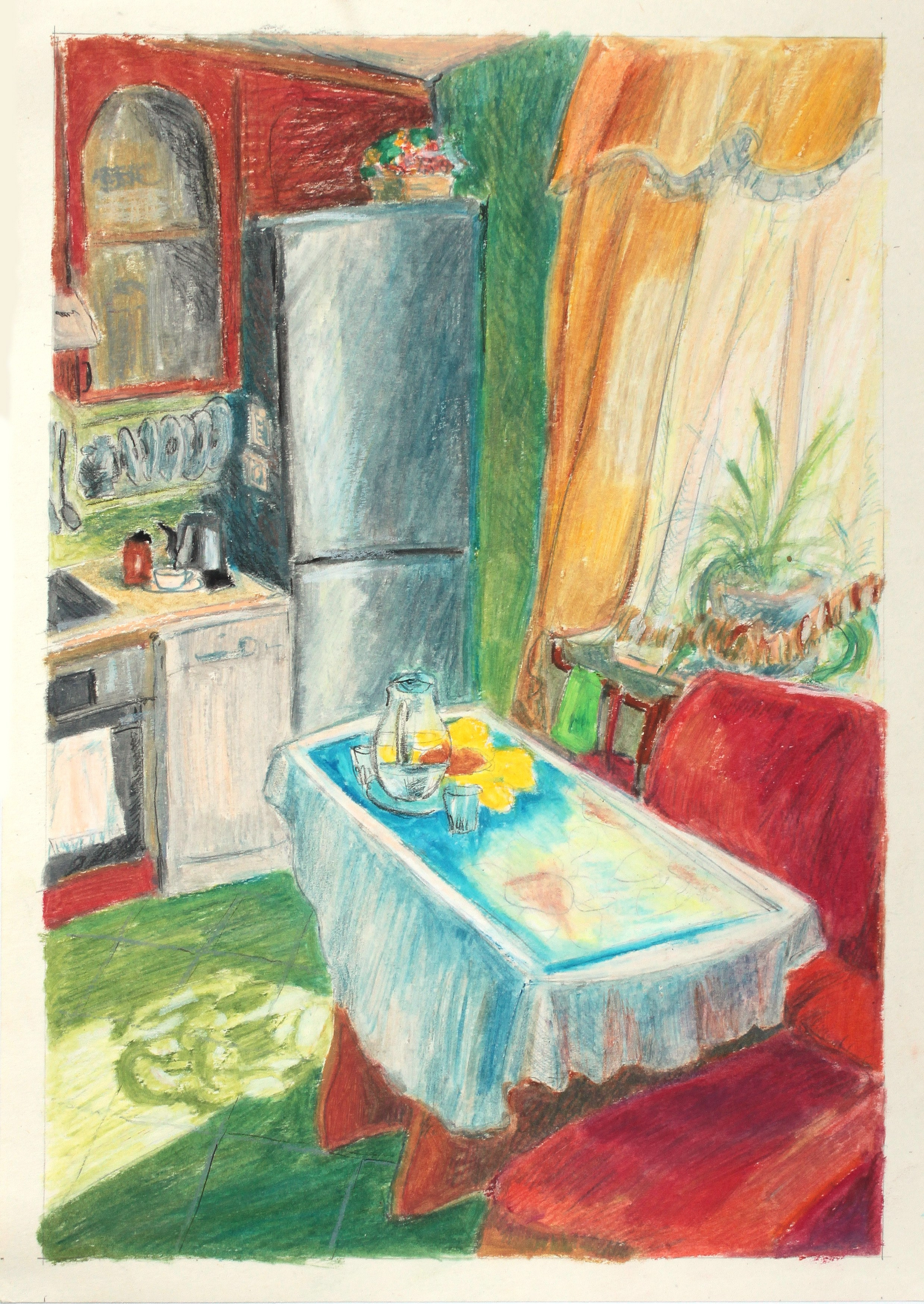 Интерьер. Художник Екатерина Морозова в Санкт-Петербурге