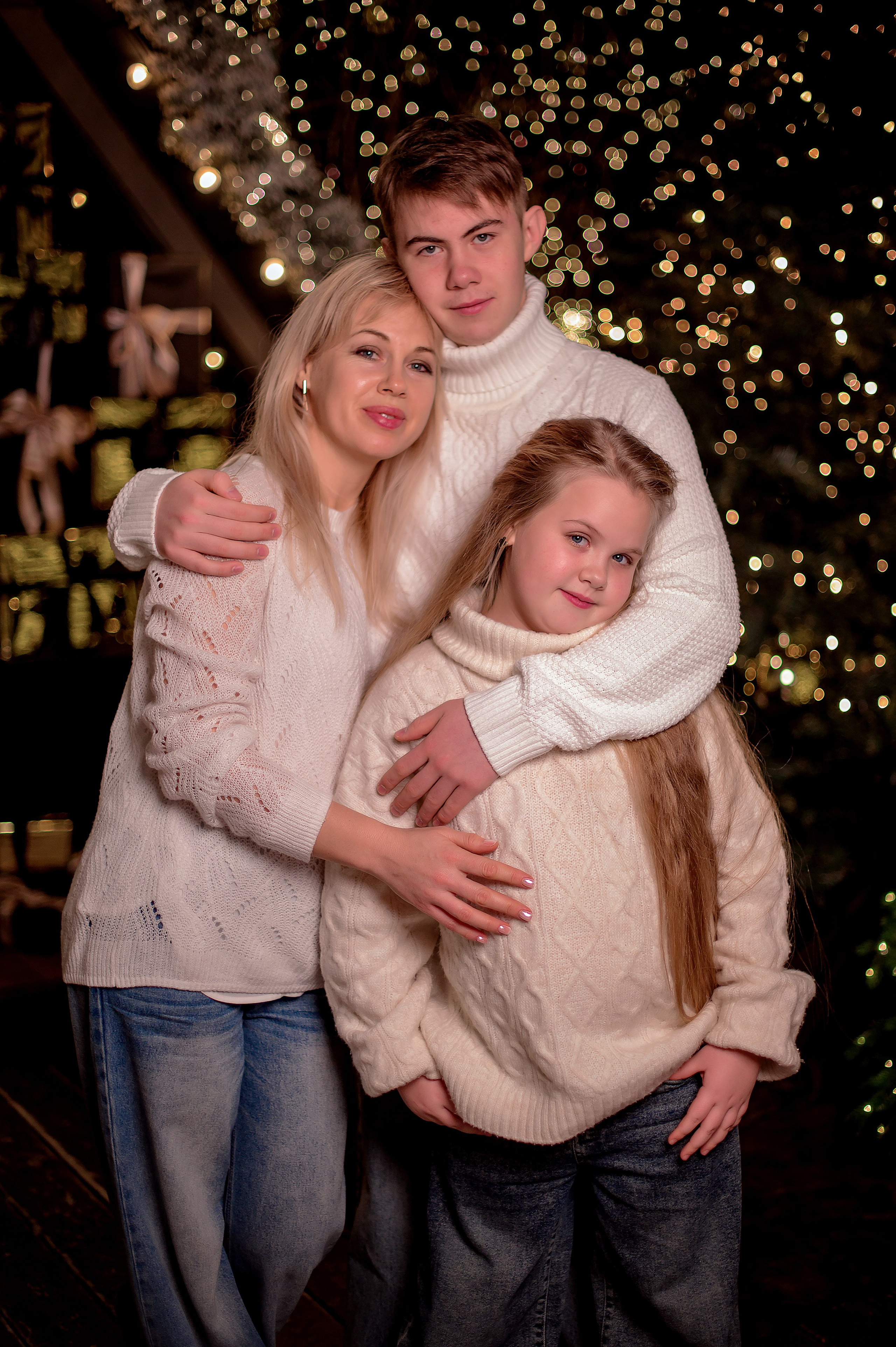 Семейная новогодняя фотосессия в г. Краснодар. Семейный и детский фотограф в Краснодаре Ольга Осинцева