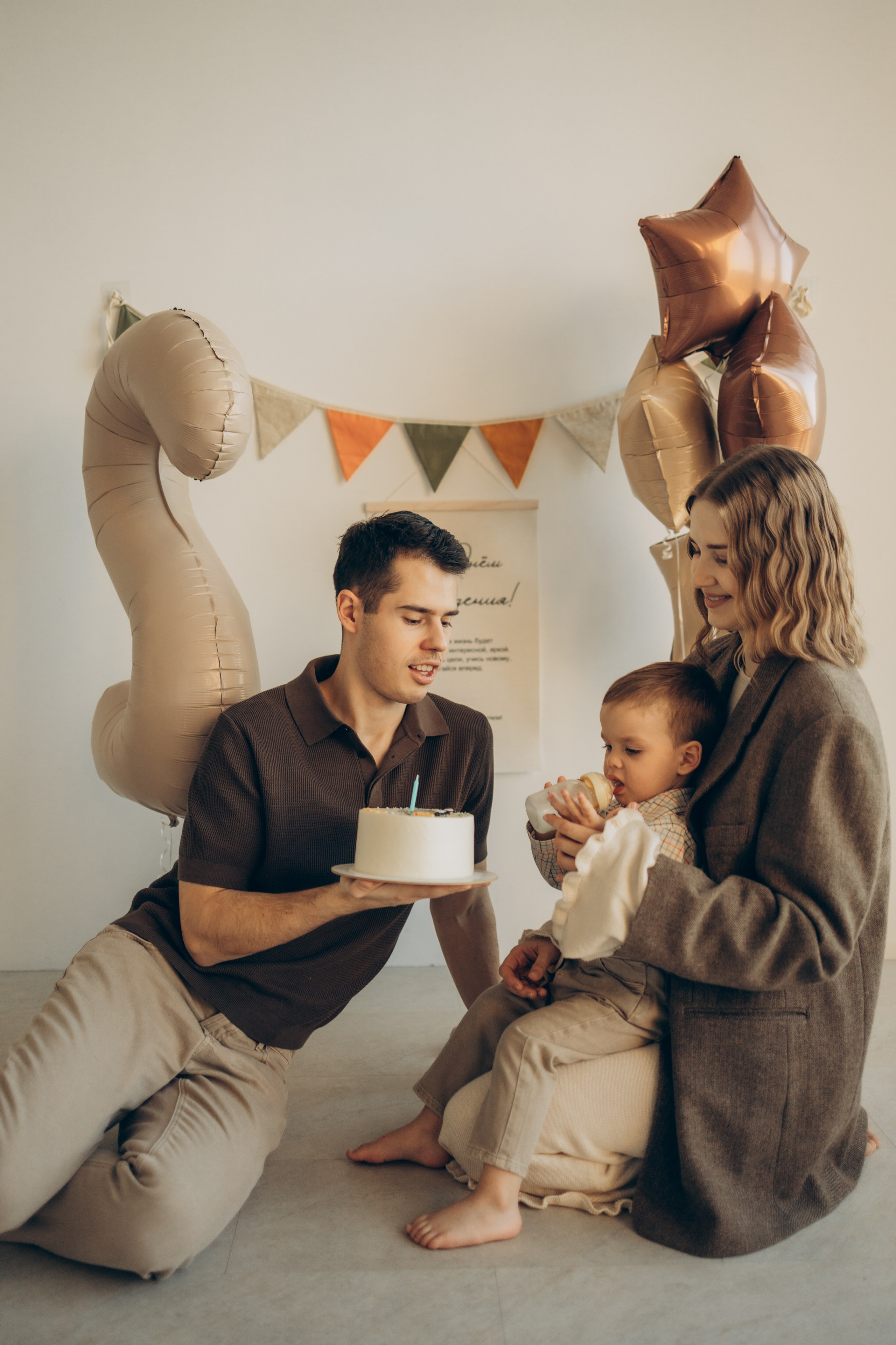 Второй годик Матвея. Семейный фотограф в Москве Анастасия Шалда