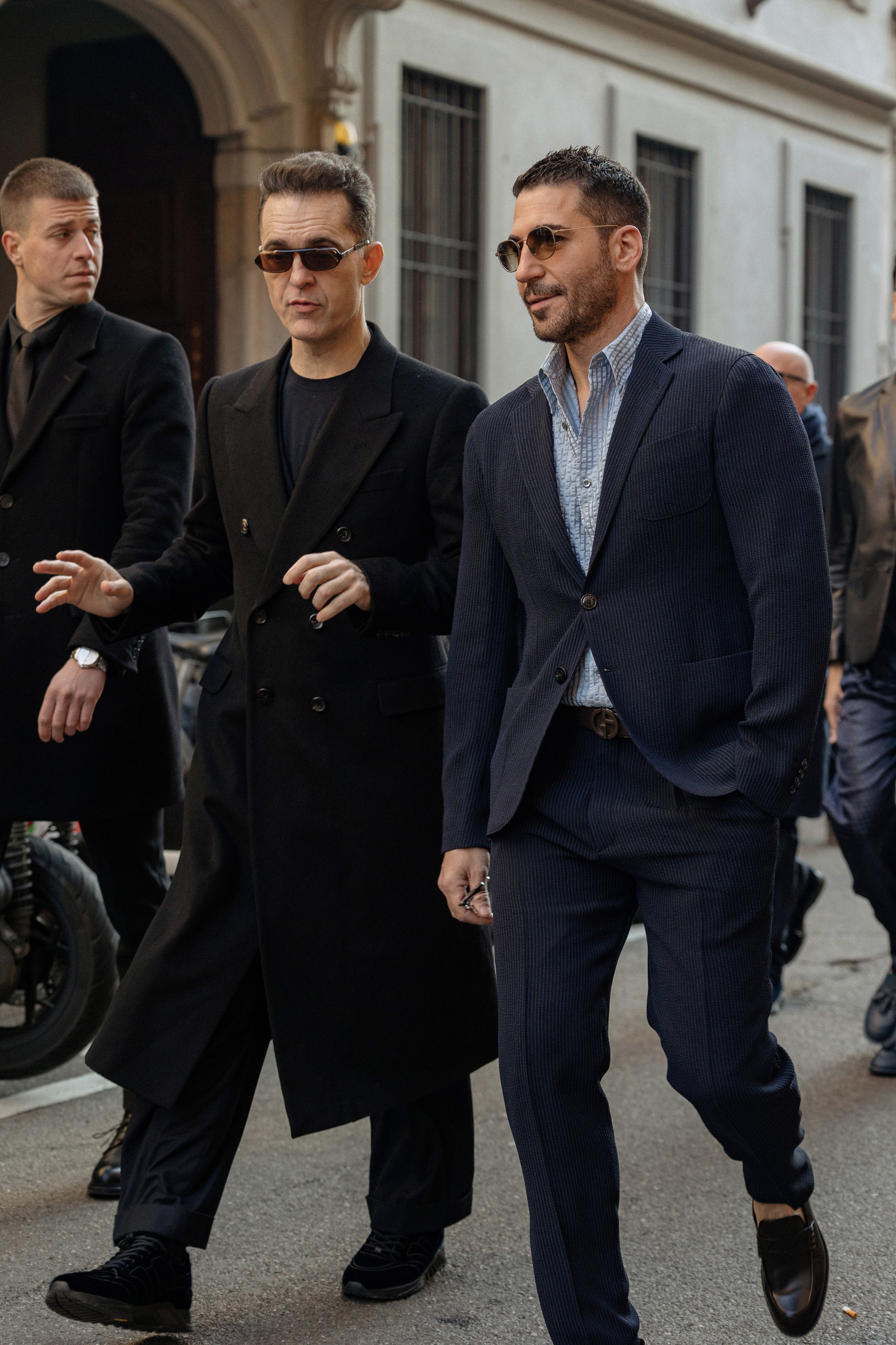 Milan Mens fashion week FW 24/25 ARMANI. Photographer in Milan Ivan Goncharov