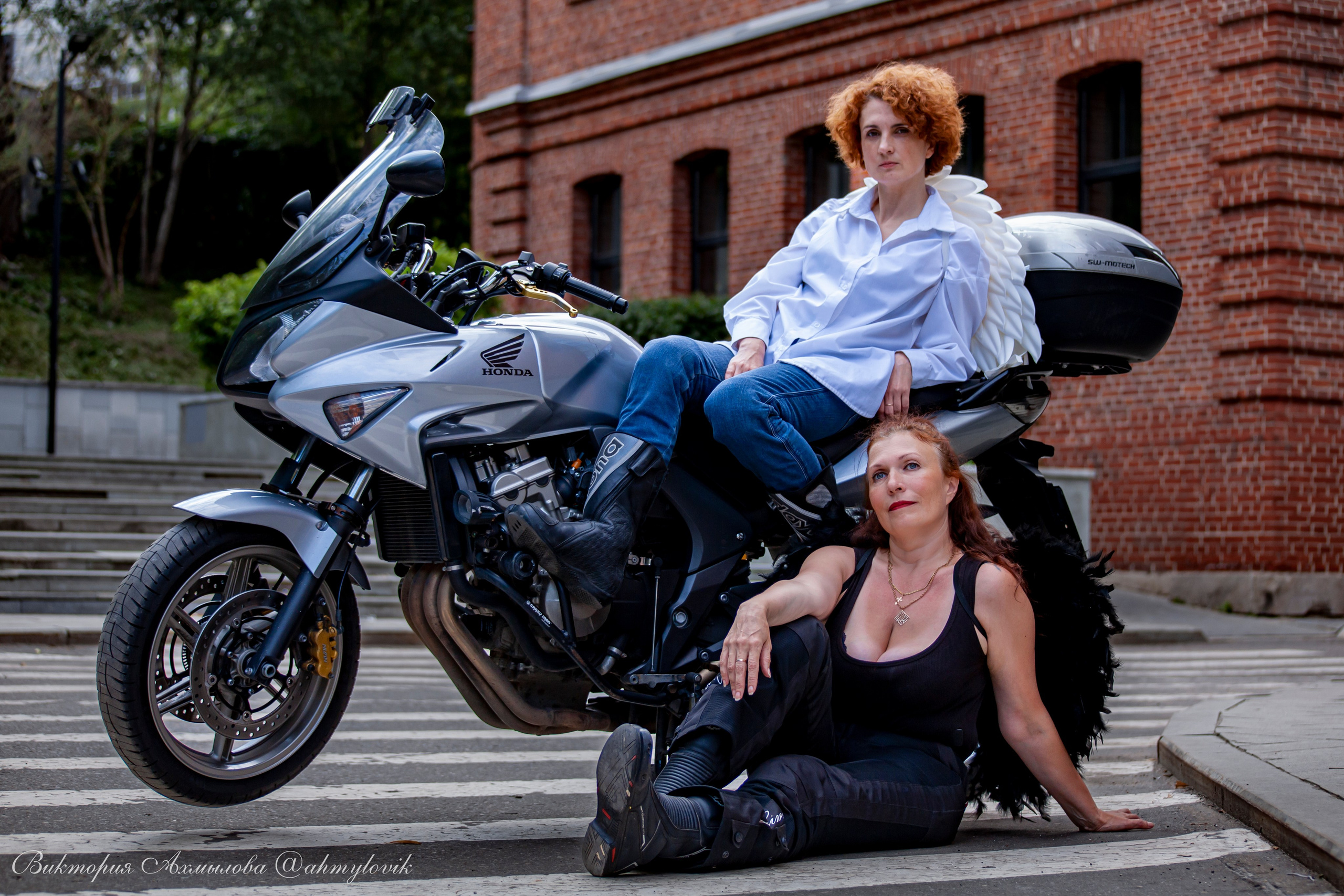 Мария Ева (Honda CBF). Виктория Ахмылова. Фотограф в Москве