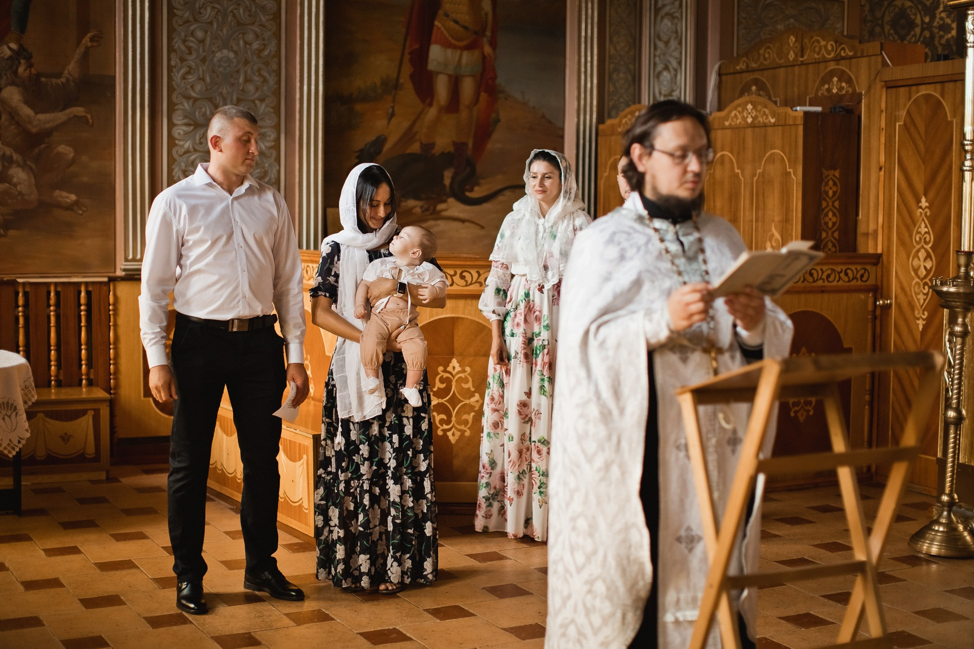 КРЕЩЕНИЕ РОДИОНА (Н. Белого). Семейный фотограф новорождённых в Серпухове Юлия Новикова +79637785957
