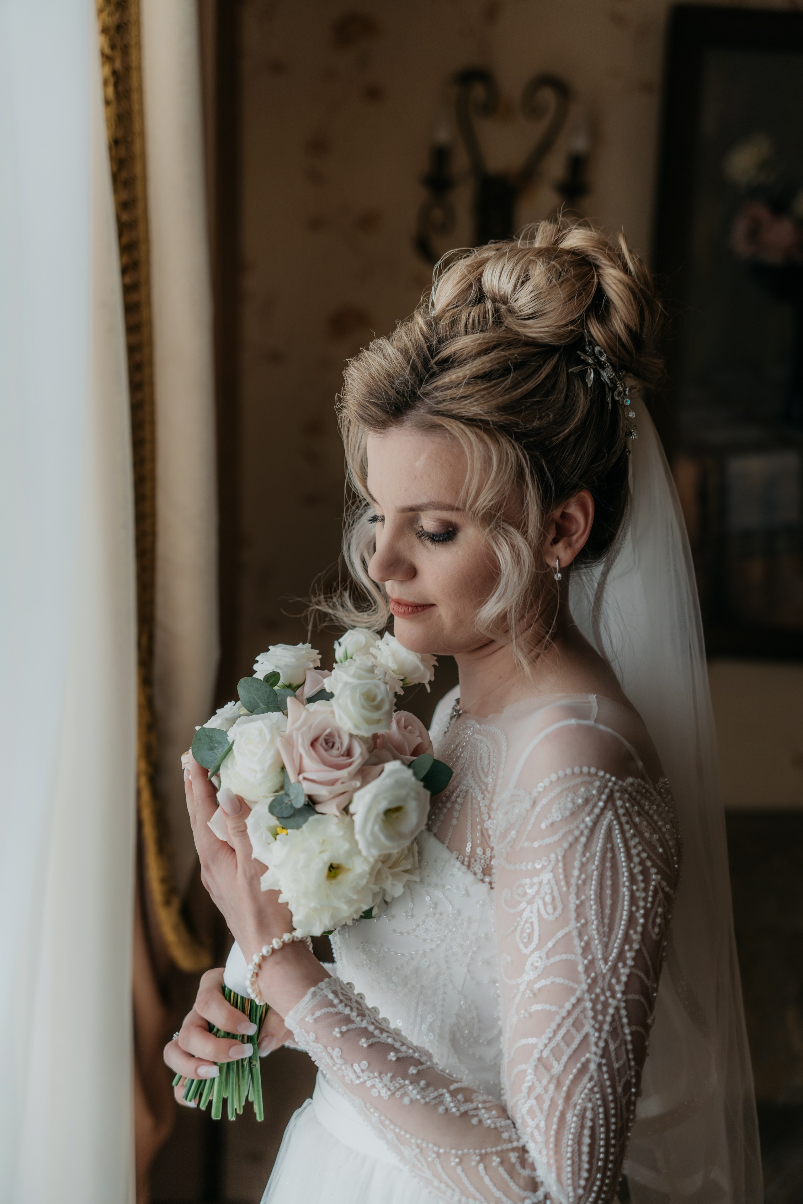 портрет невесты в загсе адмиралтейского района