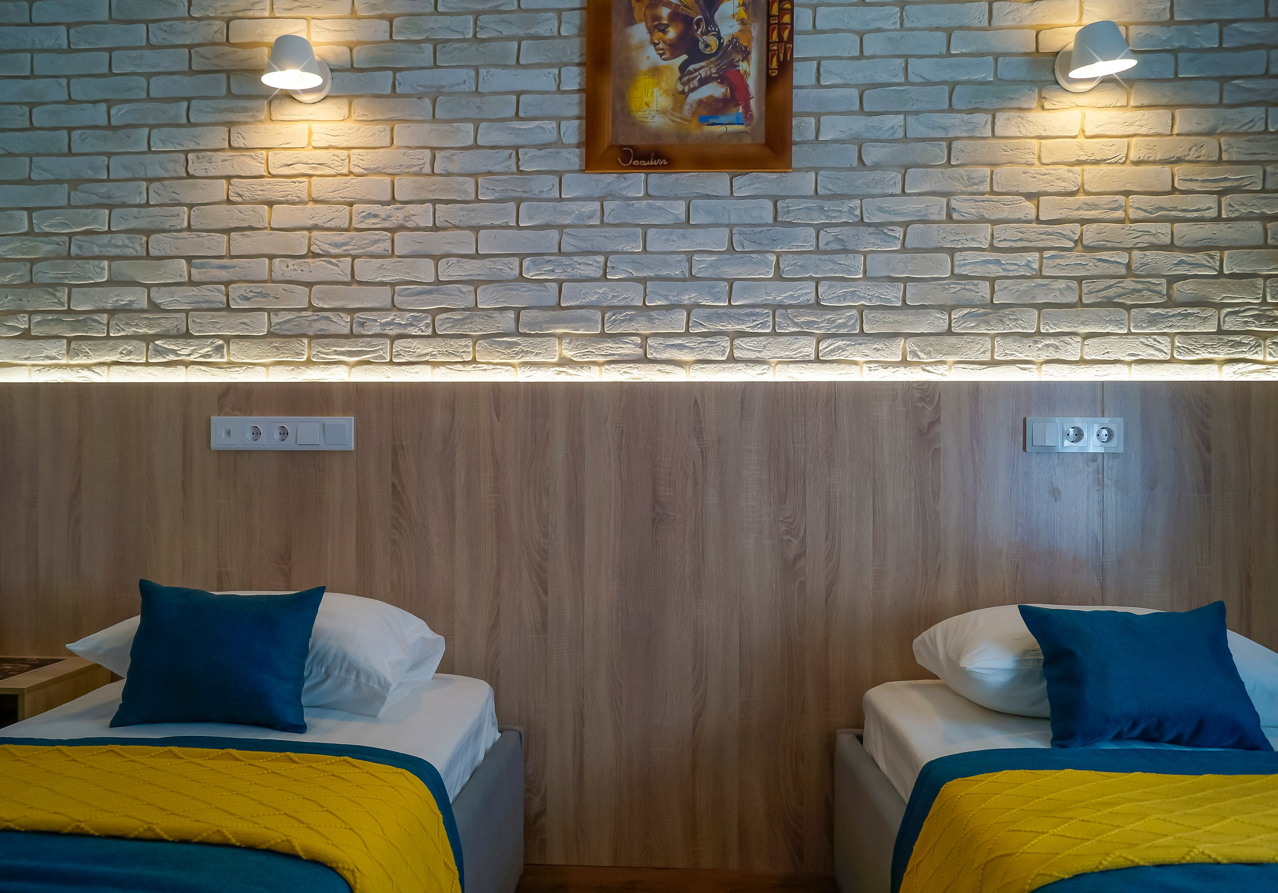 Отель Лесная поляна номер «Стандарт-2». Интерьерный и портретный фотограф в Екатеринбурге Андрей Калинин