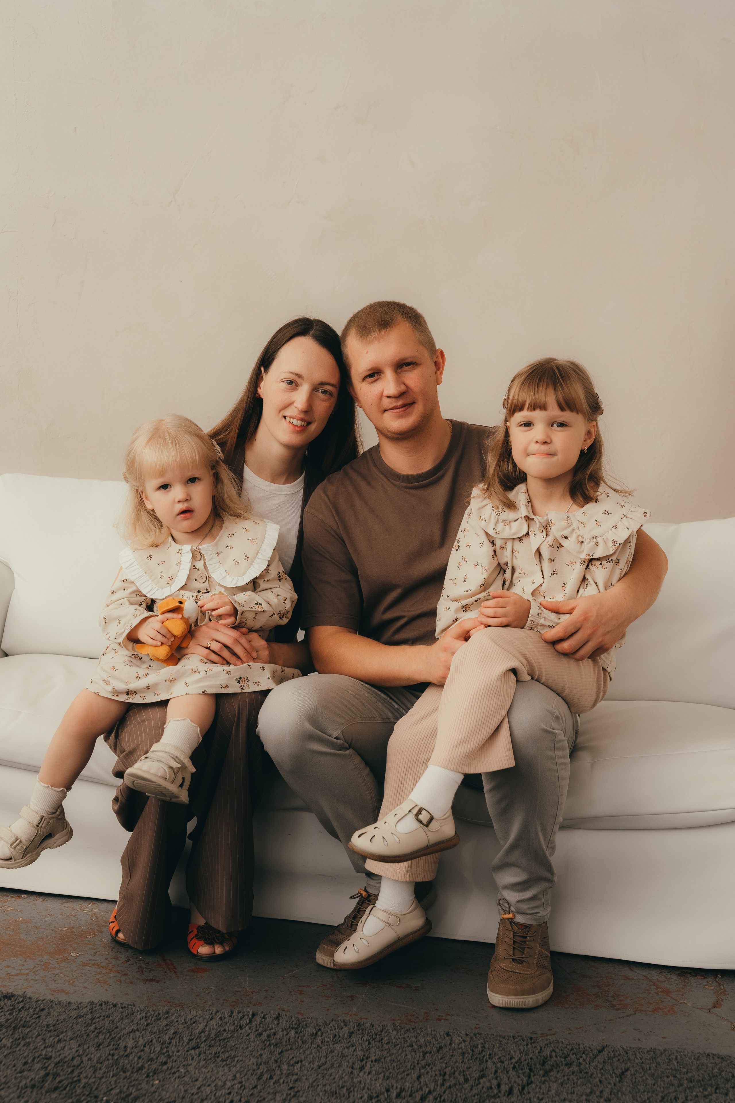 Большая семья. Семейный фотограф • Домашние съемки в Нижнем Новгороде