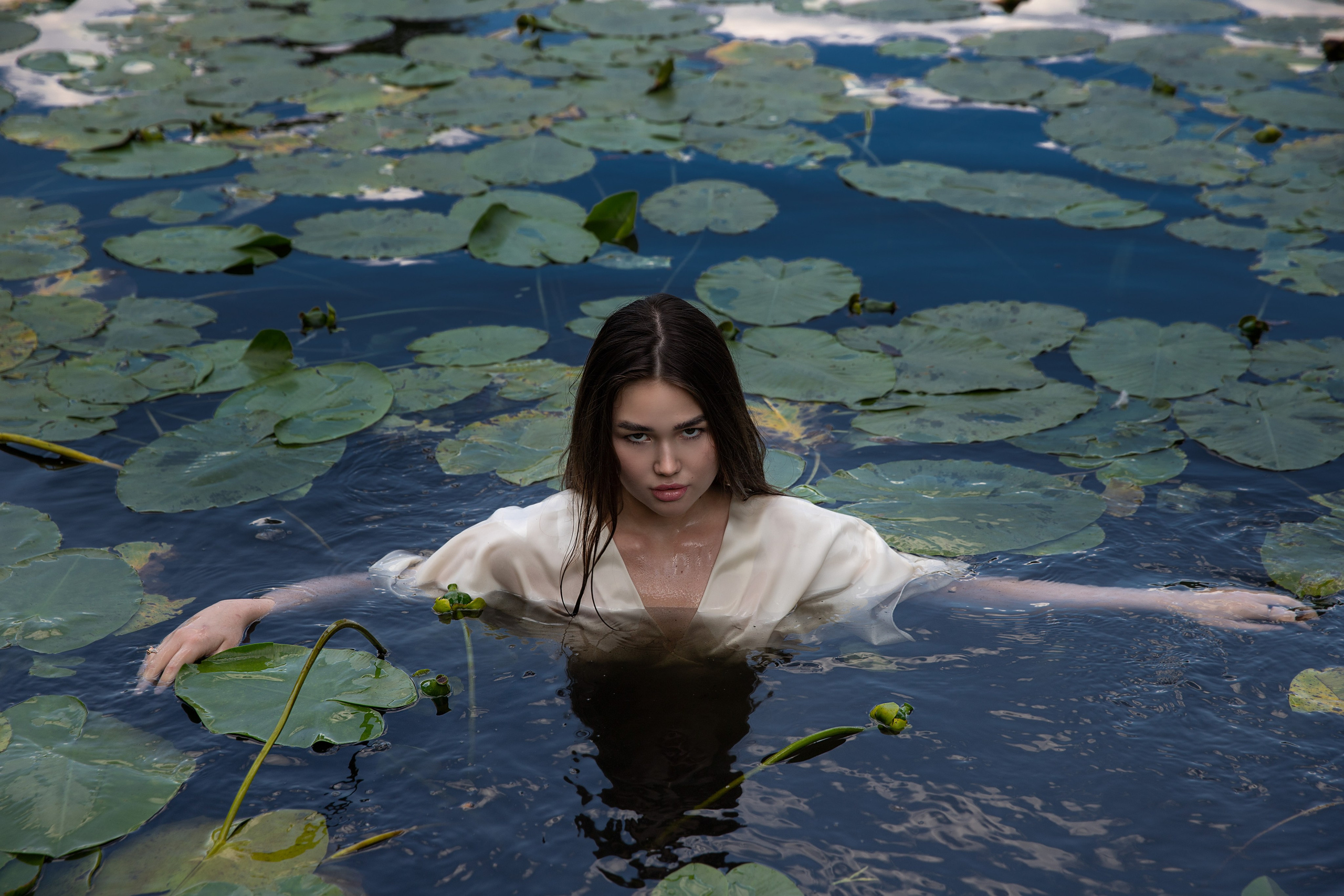 Кувшинки Аня. Свадебный и портретный фотограф в Москве Мария Кравченко