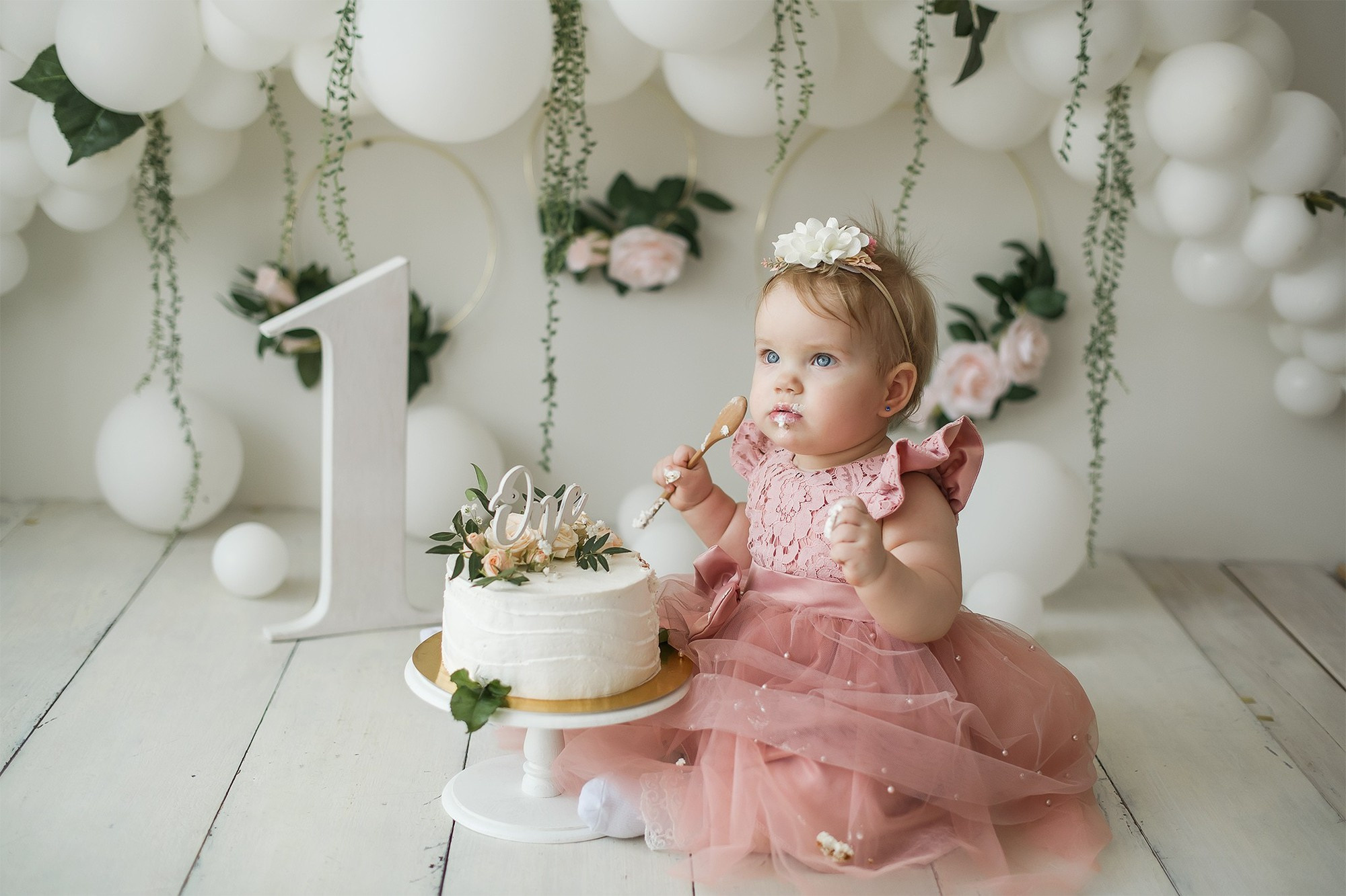 Первый годик. Детский и семейный фотограф Елена Новоселова в г. Владивосток