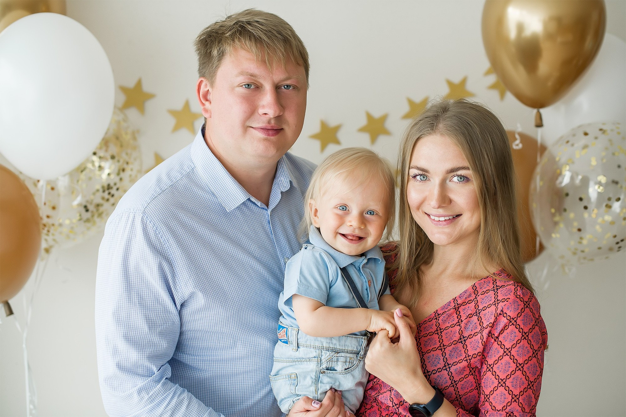Первый годик. Детский и семейный фотограф Елена Новоселова в г. Владивосток
