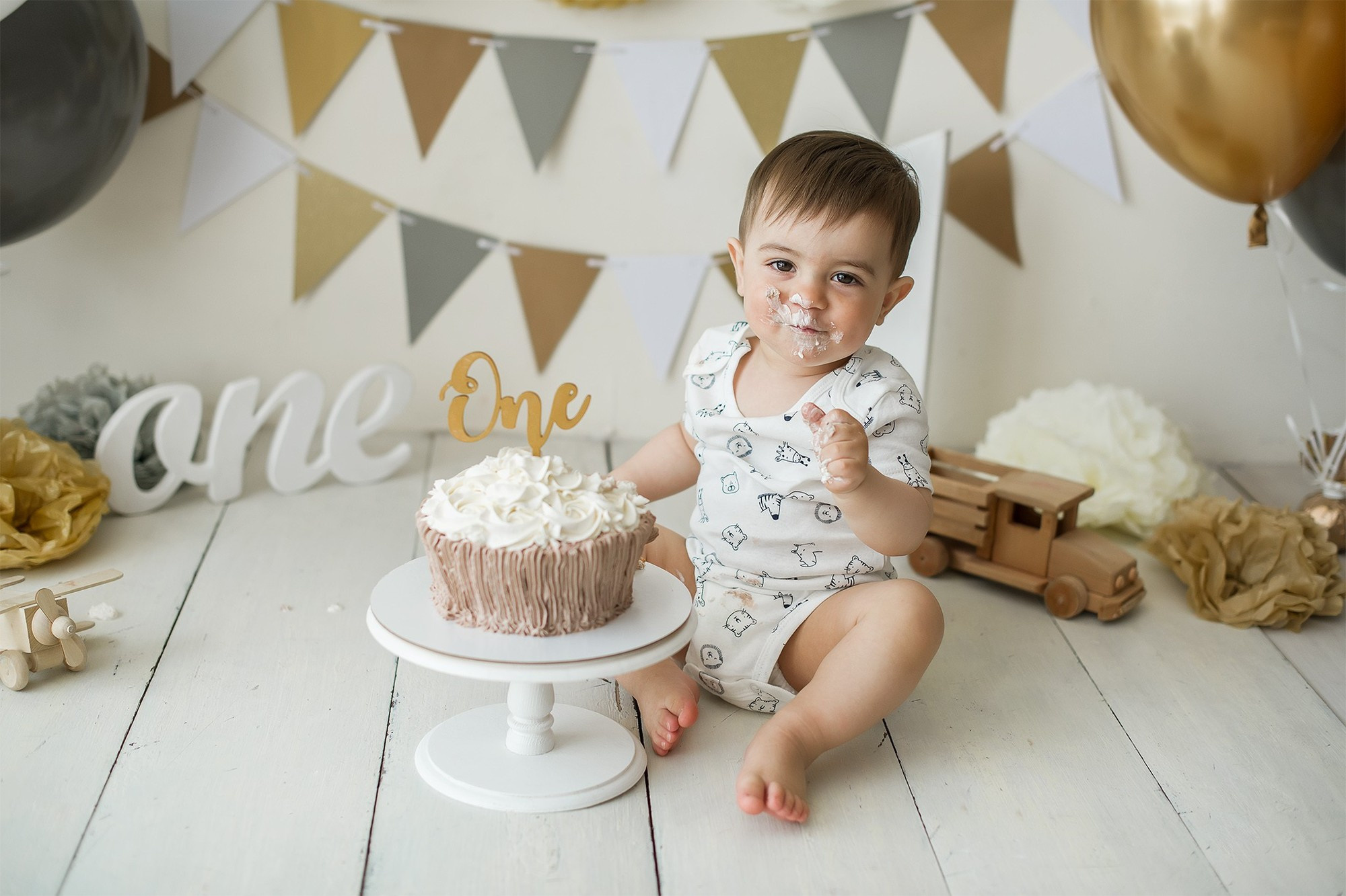 Первый годик. Детский и семейный фотограф Елена Новоселова в г. Владивосток