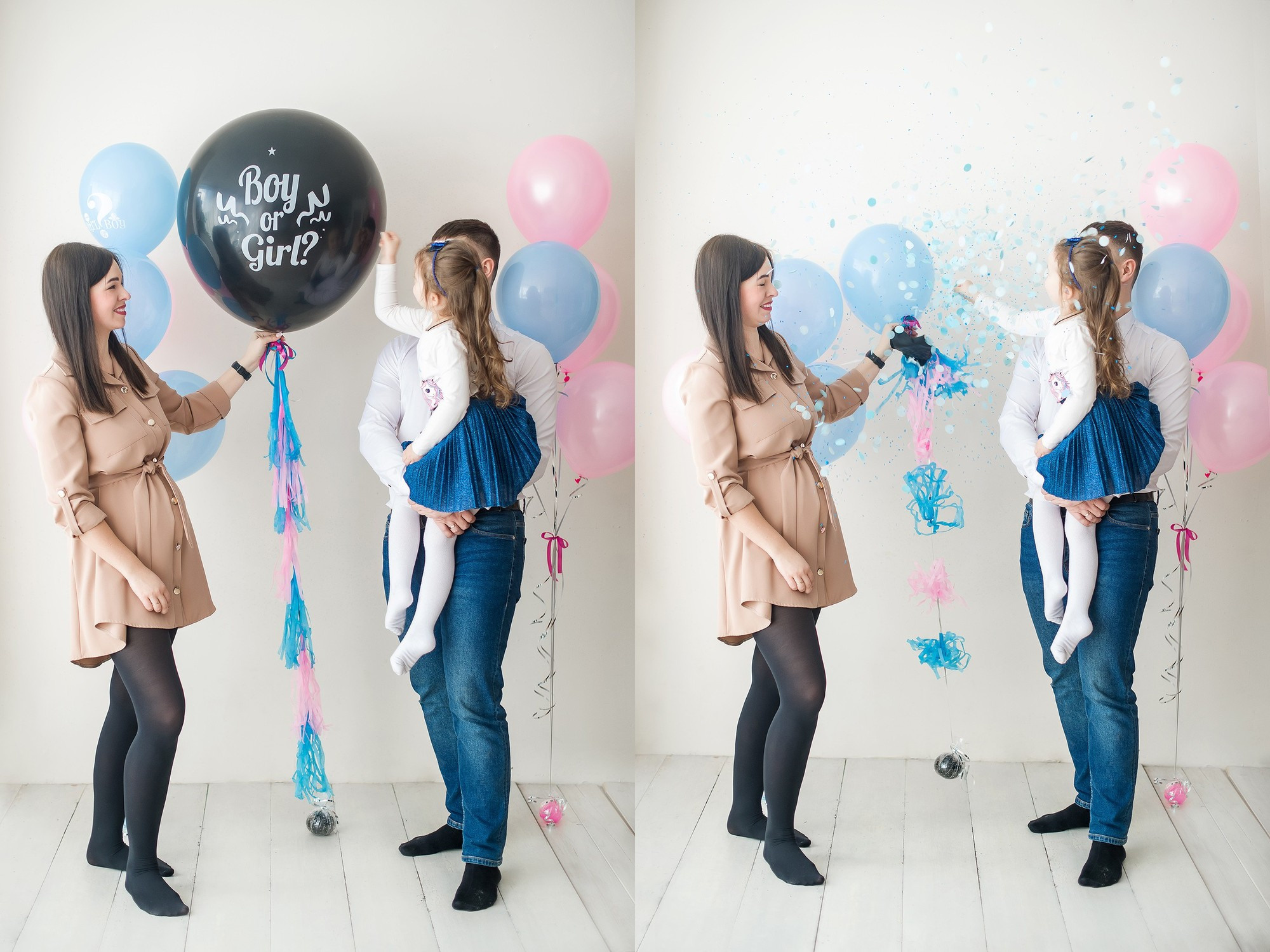 Gender Reveal. Детский и семейный фотограф Елена Новоселова в г. Владивосток