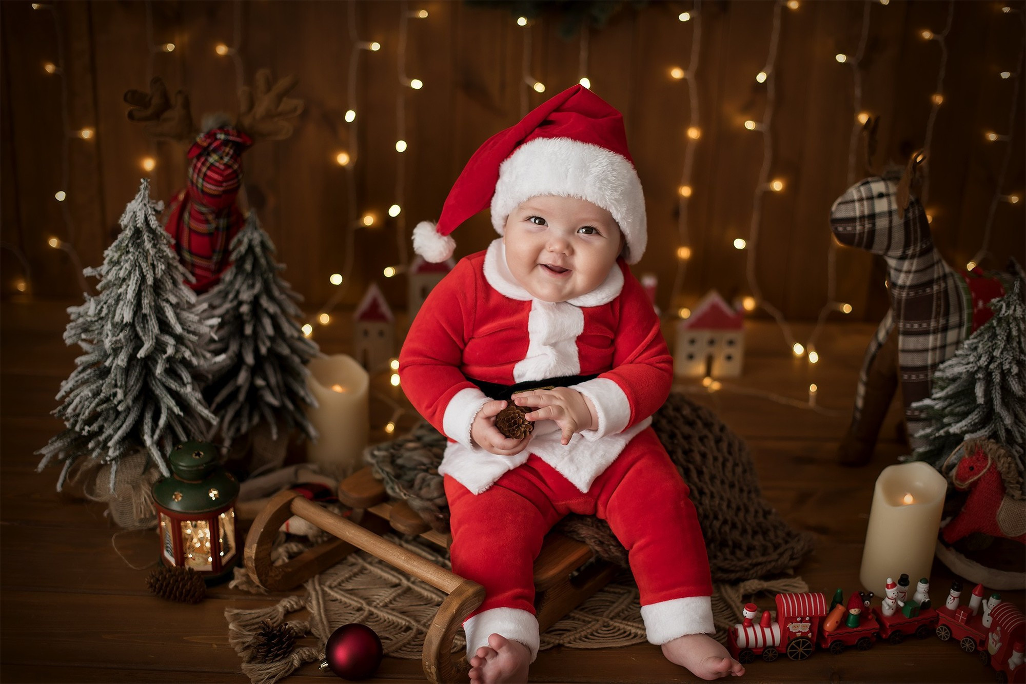 Новогодние. Детский и семейный фотограф Елена Новоселова в г. Владивосток