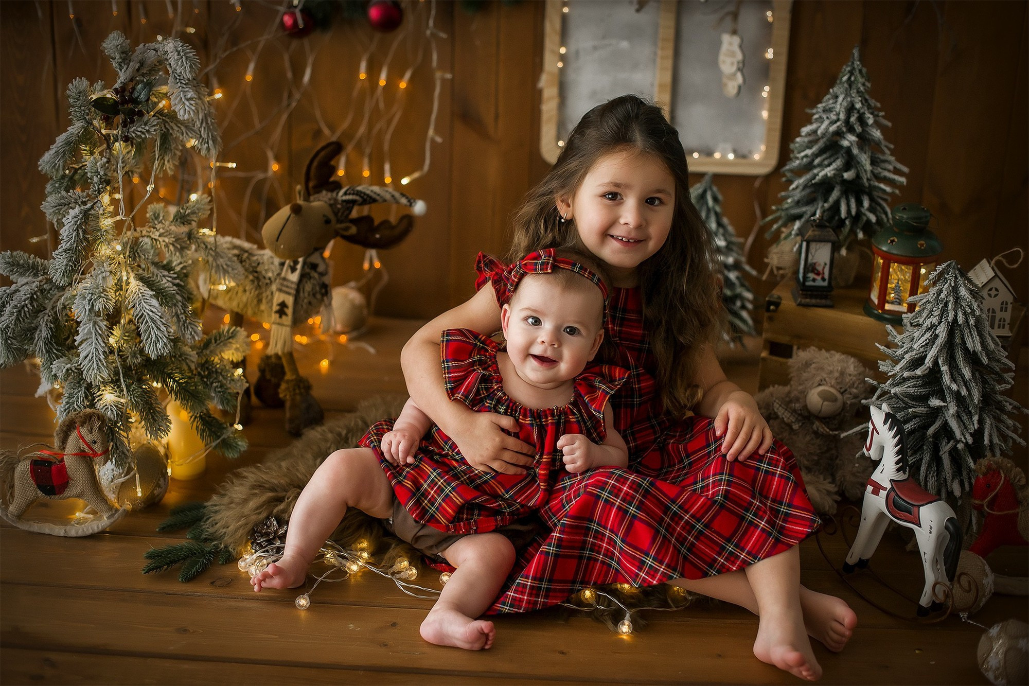 Новогодние. Детский и семейный фотограф Елена Новоселова в г. Владивосток