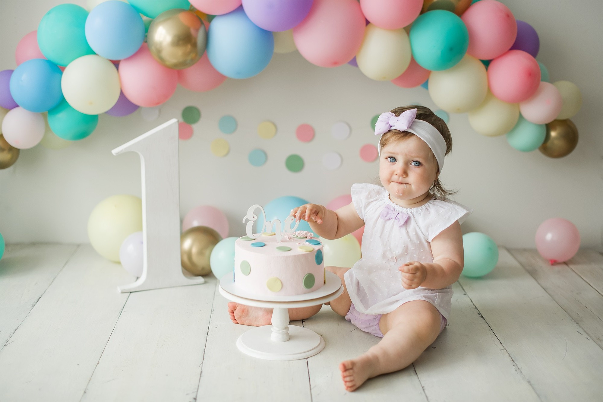 Первый годик. Детский и семейный фотограф Елена Новоселова в г. Владивосток