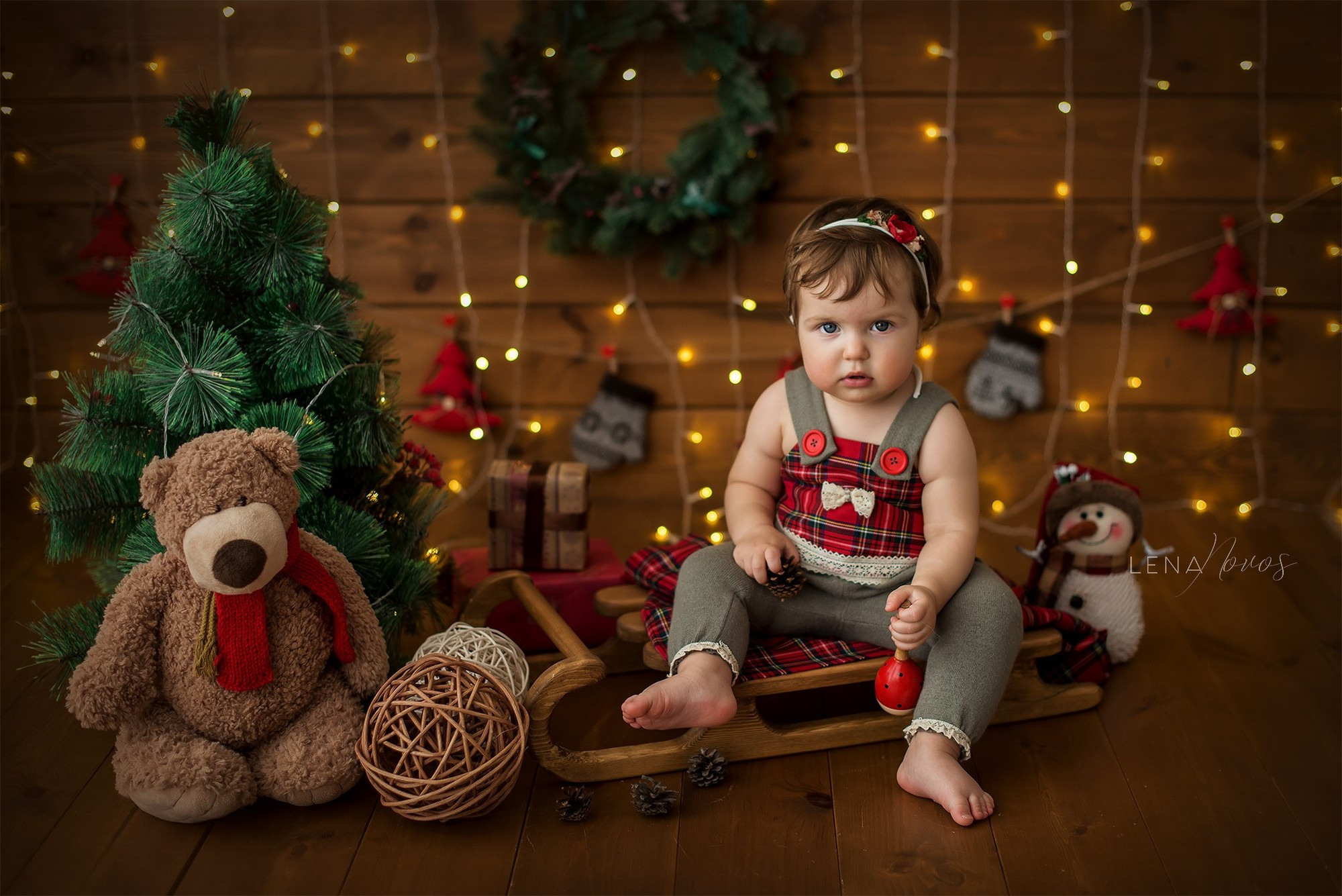 Новогодние. Детский и семейный фотограф Елена Новоселова в г. Владивосток