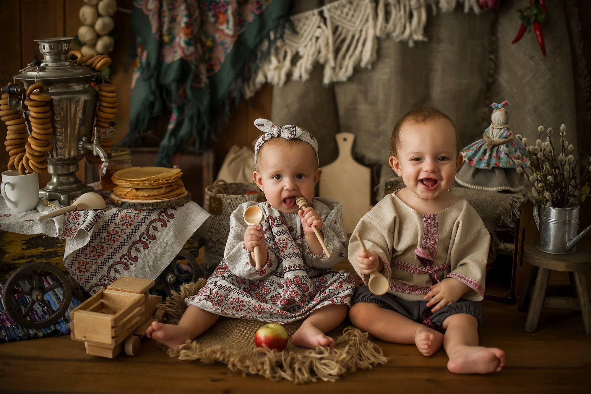 Масленица. Детский и семейный фотограф Елена Новоселова в г. Владивосток