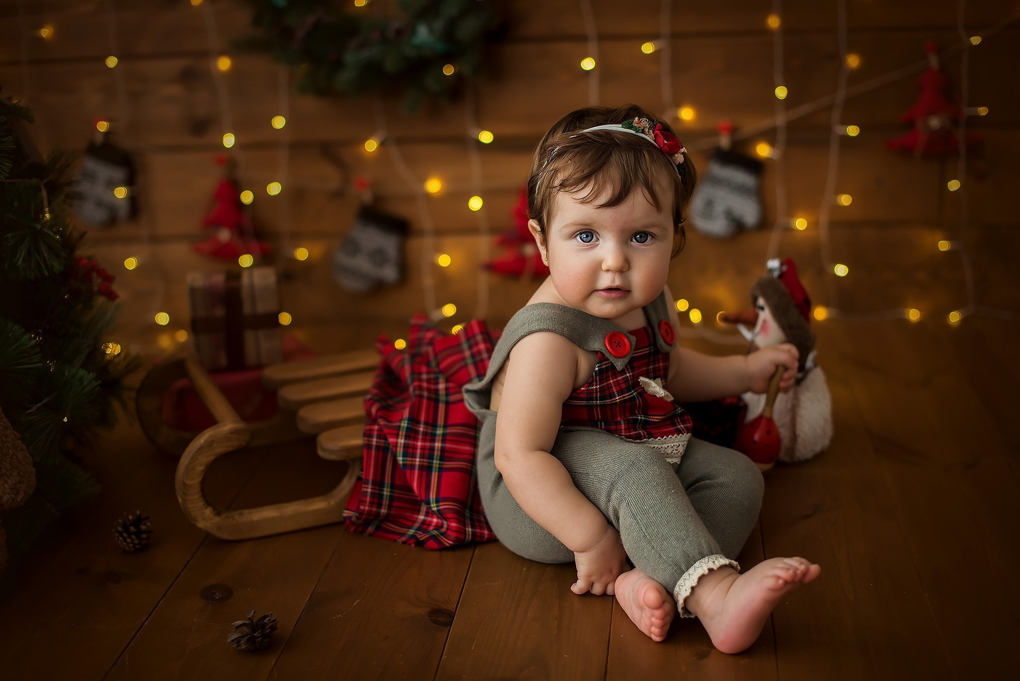 Новогодние. Детский и семейный фотограф Елена Новоселова в г. Владивосток