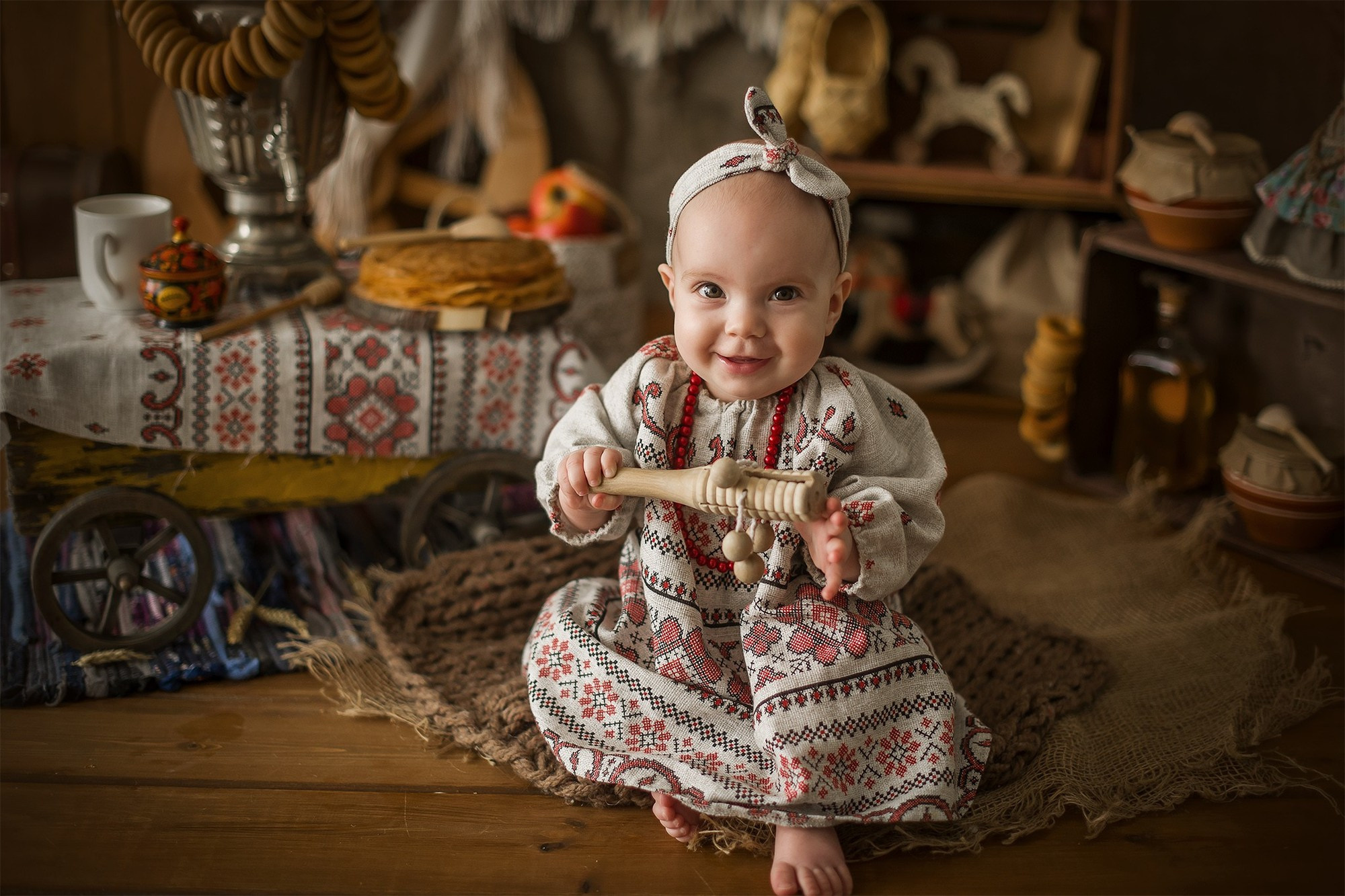 Масленица. Детский и семейный фотограф Елена Новоселова в г. Владивосток