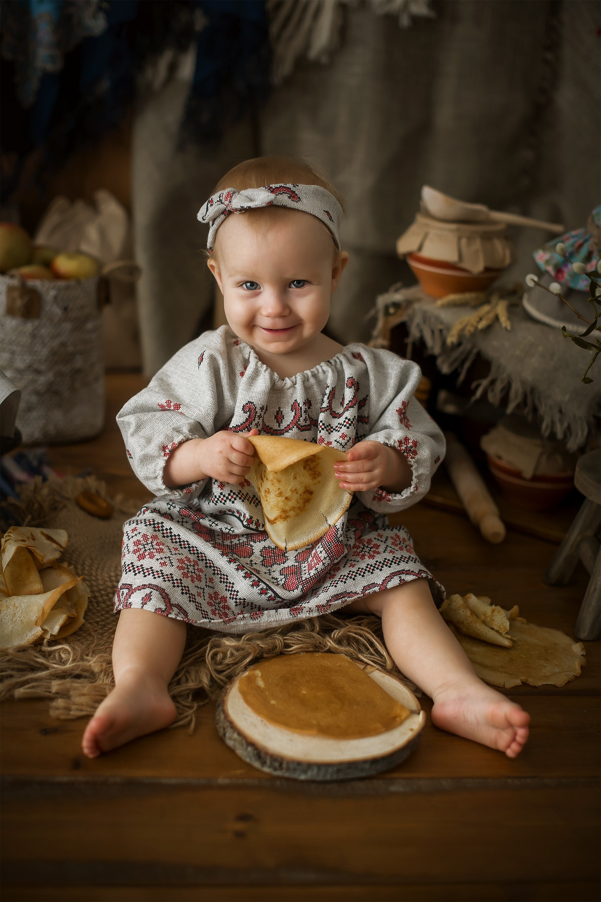 Масленица. Детский и семейный фотограф Елена Новоселова в г. Владивосток