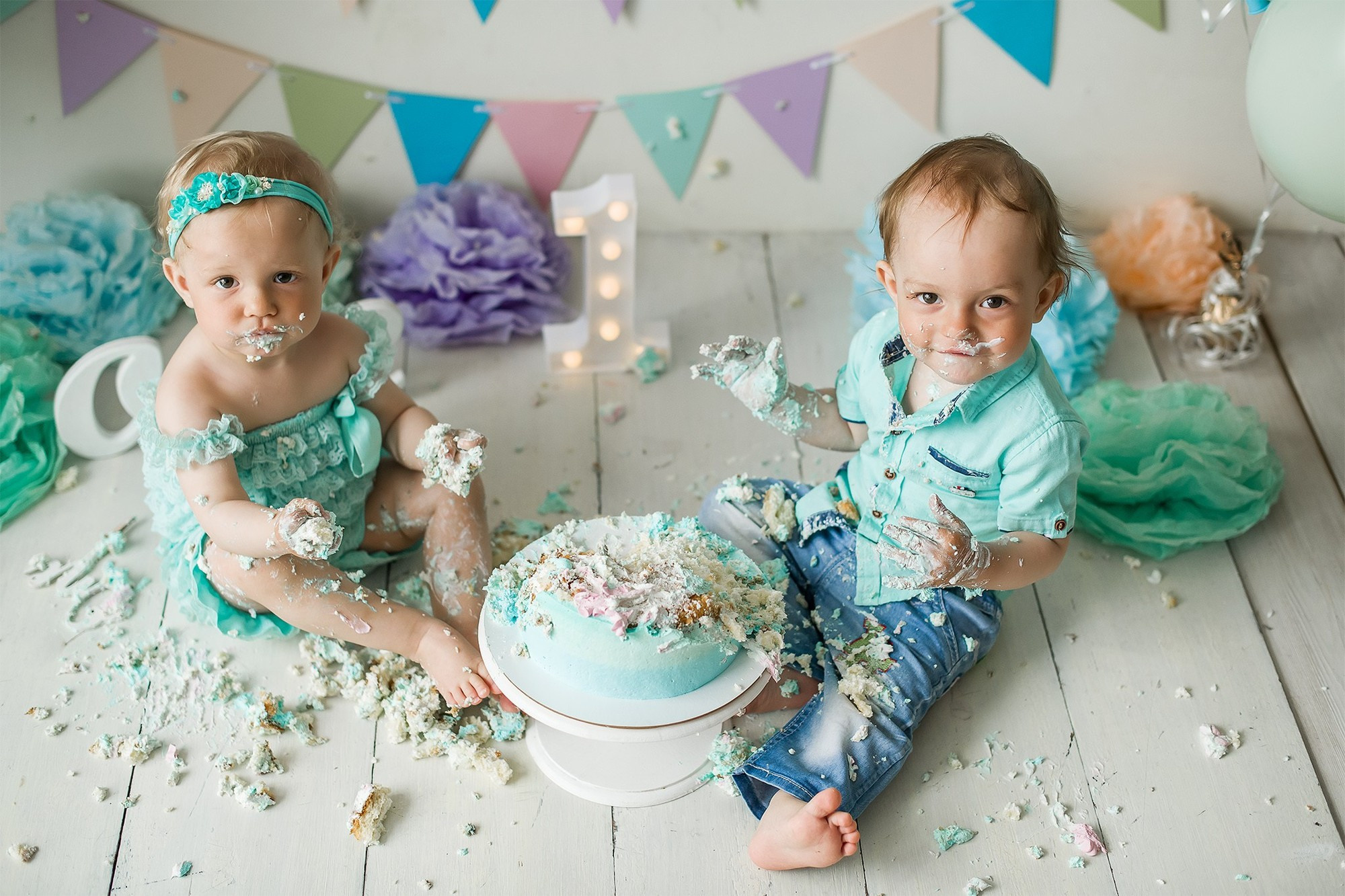 Первый годик. Детский и семейный фотограф Елена Новоселова в г. Владивосток