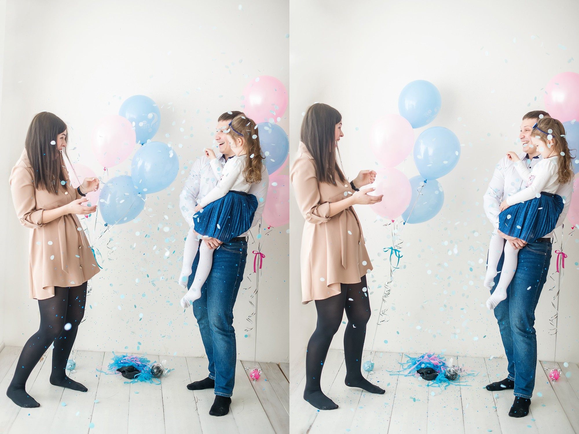 Gender Reveal. Детский и семейный фотограф Елена Новоселова в г. Владивосток