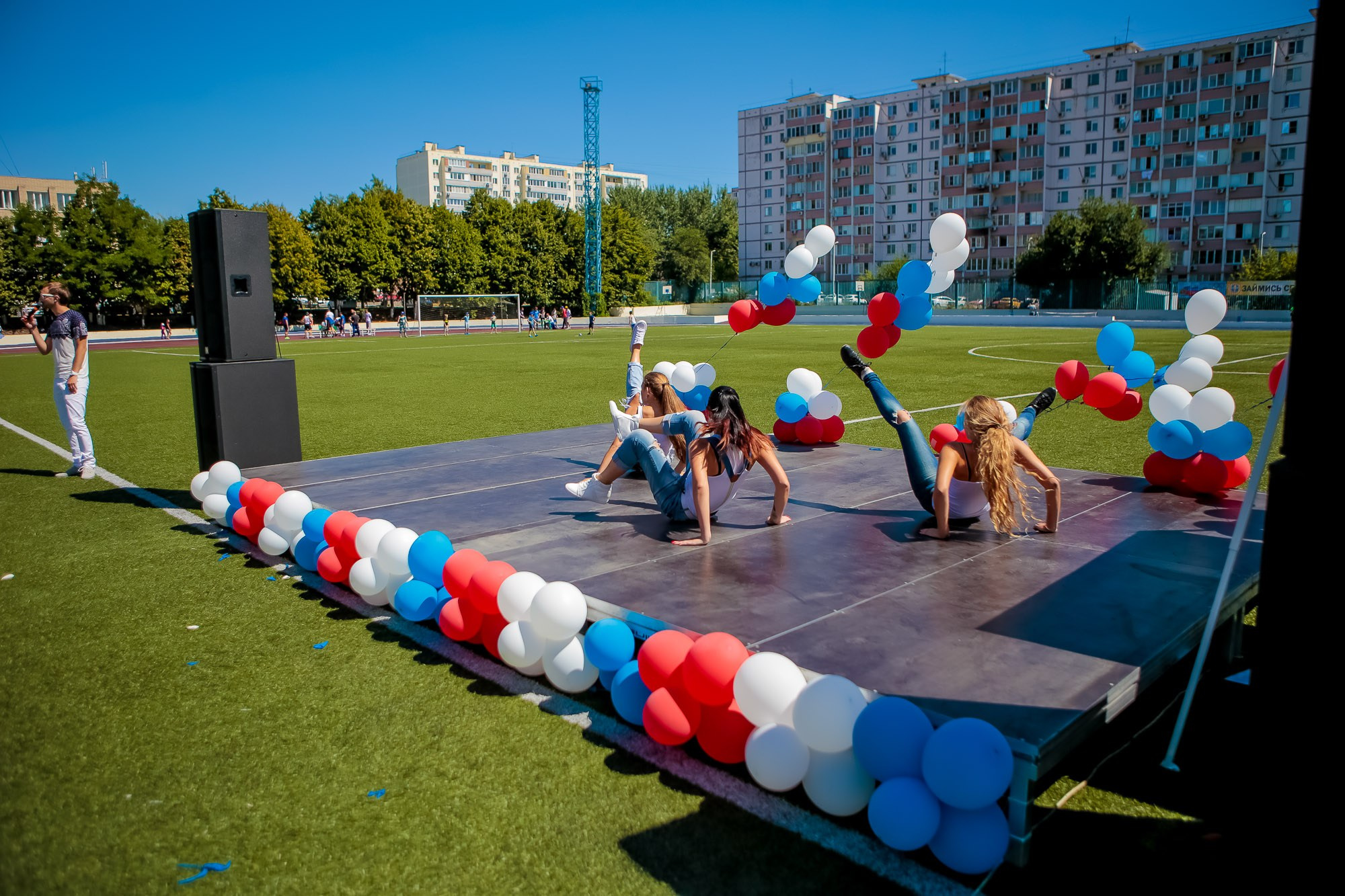 День Физкульт. Максим Матвийченко и Виктория Басова профессионалы своего дела