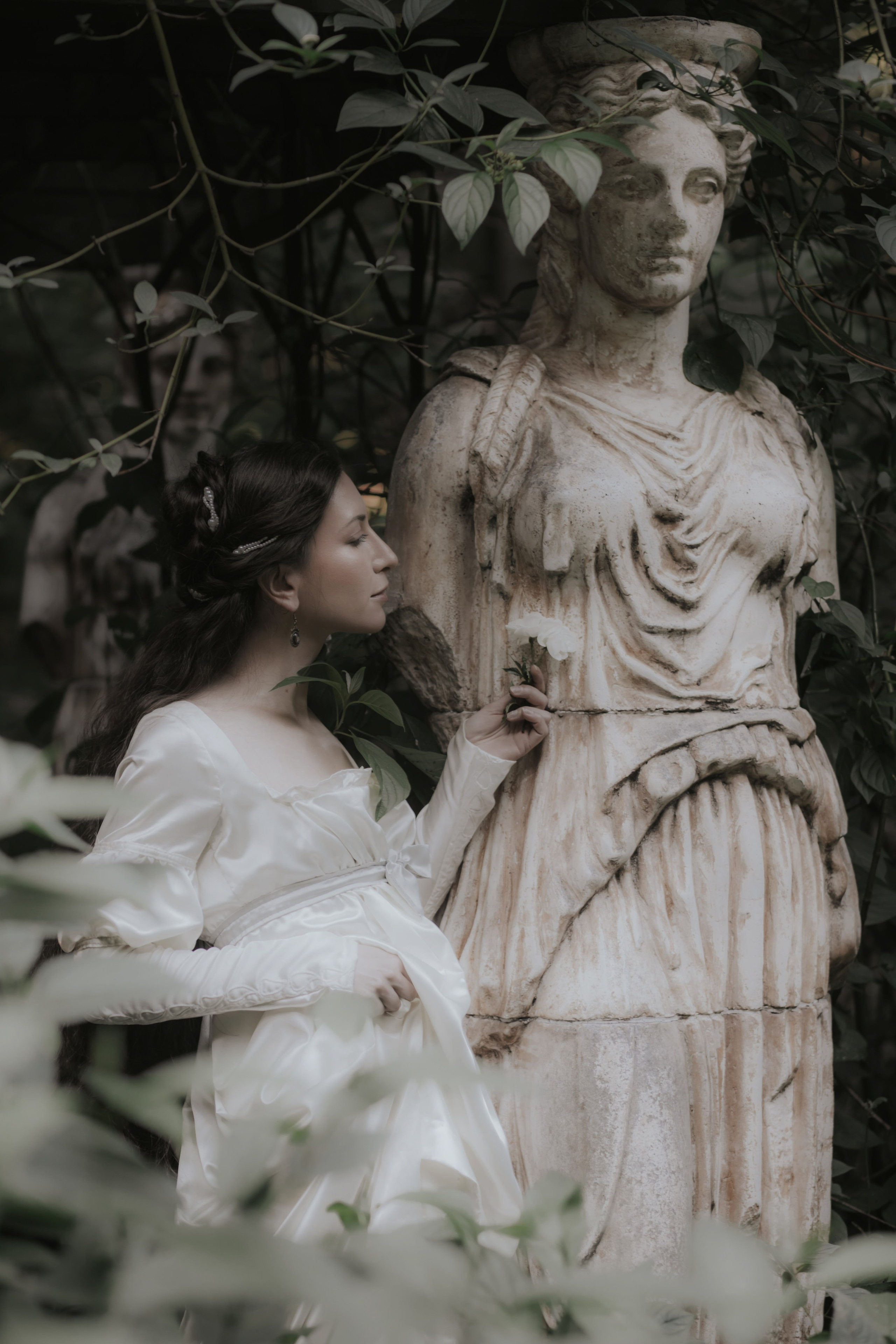 Дух Кариатиды. Художественная винтажная фотография