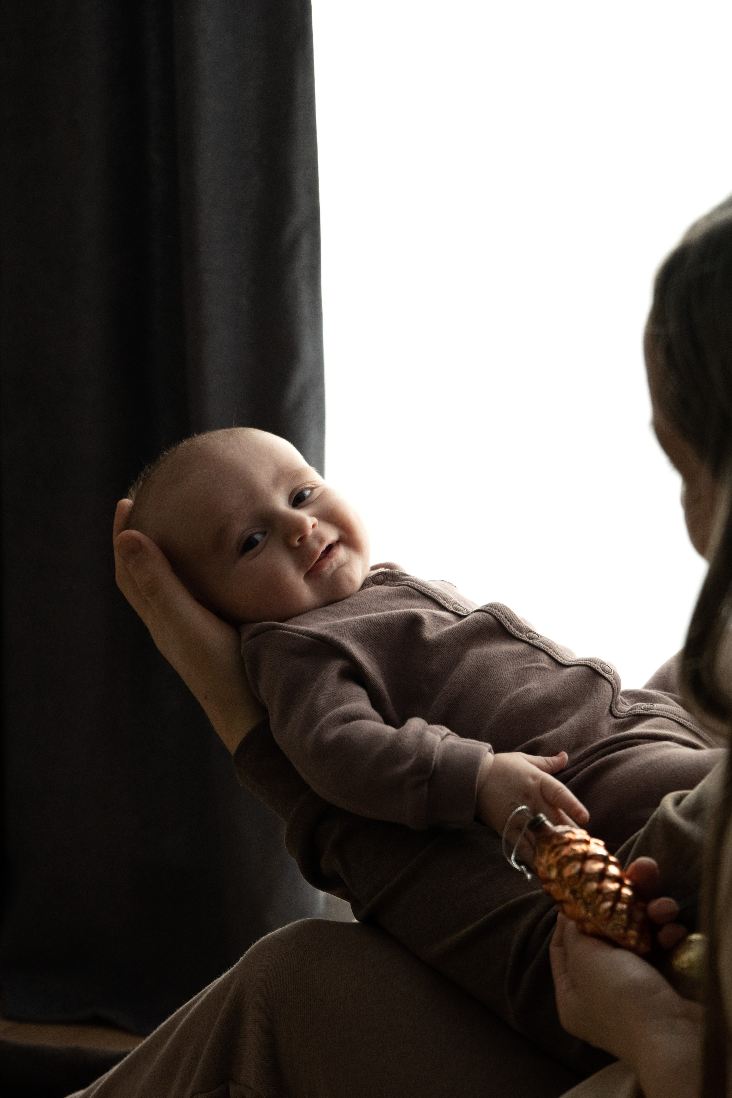 Домашняя новогодняя фотосессия с малышом. Фотограф видеограф Ольга Василевская