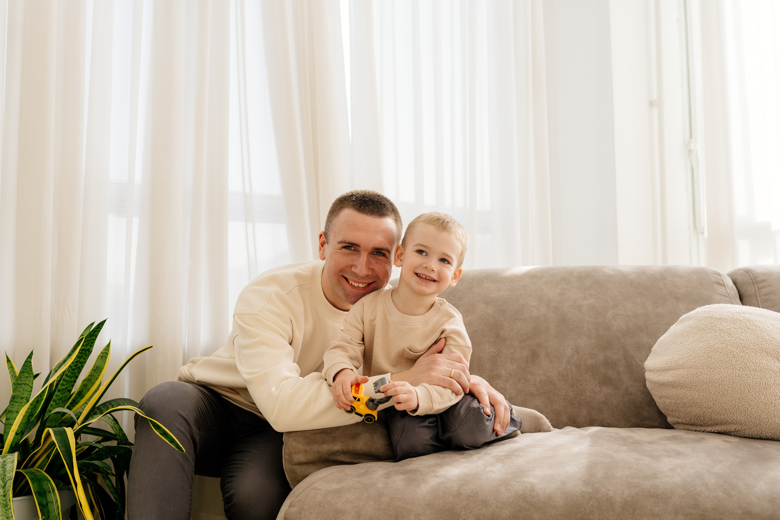 Ольга, Дмитрий и Ваня. Свадебный фотограф в Москве Анна Полушина