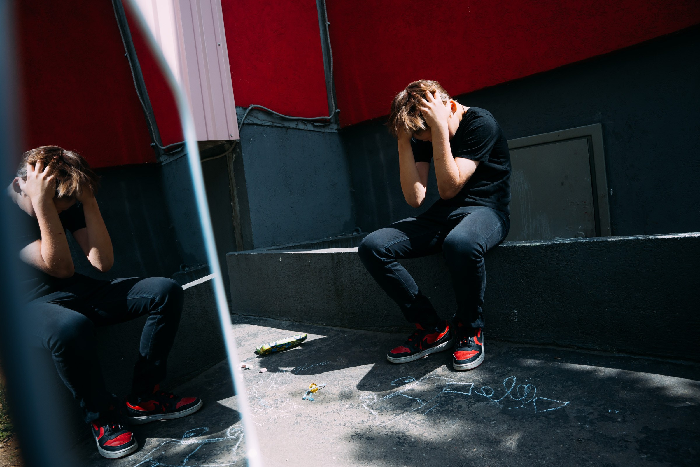 Фотографии с отражением. Семейный и детский фотограф в Москве